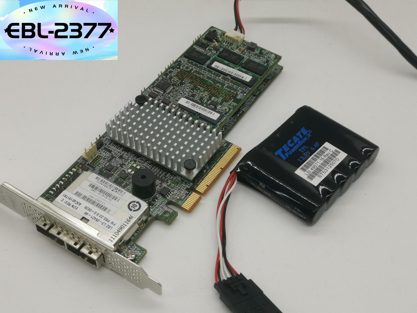LSI MegaRAID LSI00298 9285CV-8e x8 SATA / SAS RAID Controller + BBU