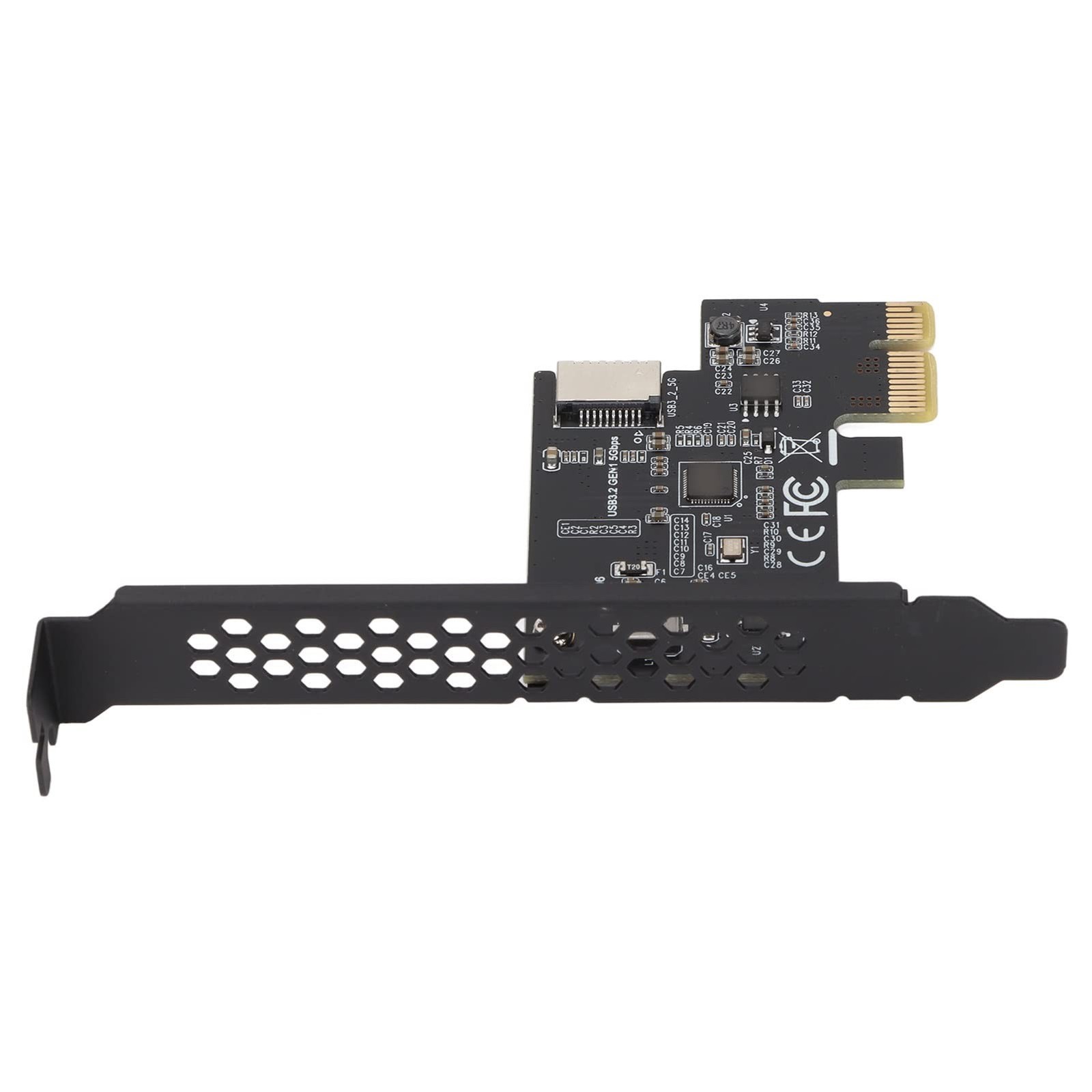 PCIE to Type E Riser Card Expansion Card, USB3.2 PCI E Riser Card for 7 8 10 …