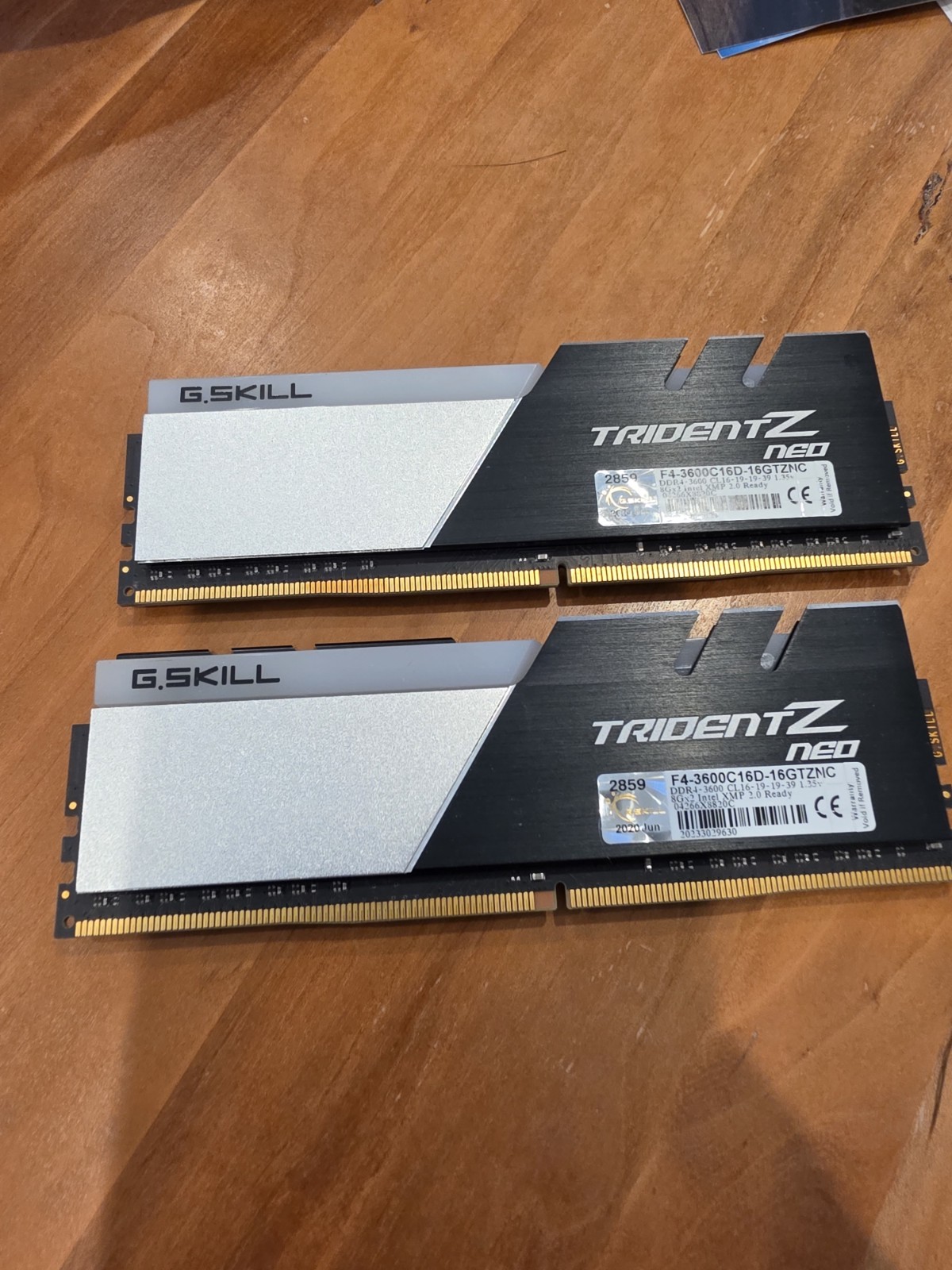 G. Skill Trident Z Neo 16gb (2x8gb) Ddr4 F4-3600C16D-16GTZNC