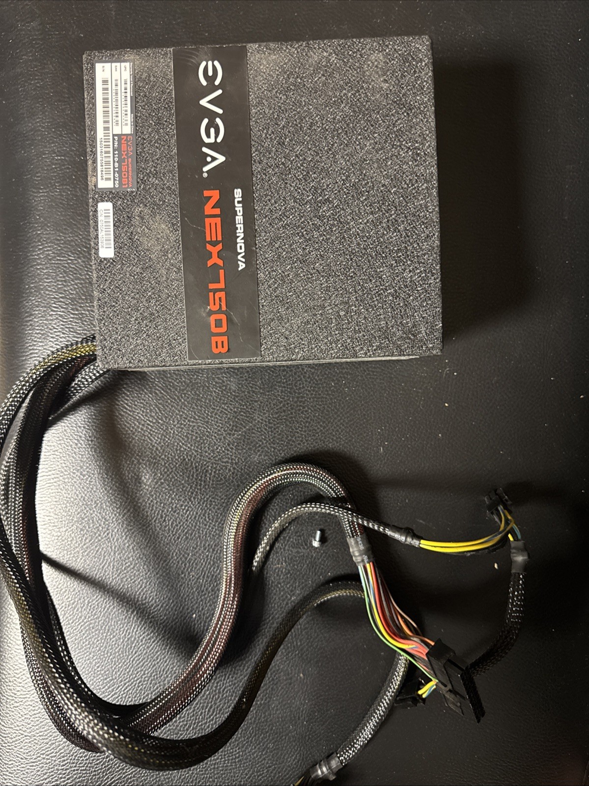 EVGA Supernova NEX750B Semi-Modular ATX Desktop Power Supply PSU 750W Untested