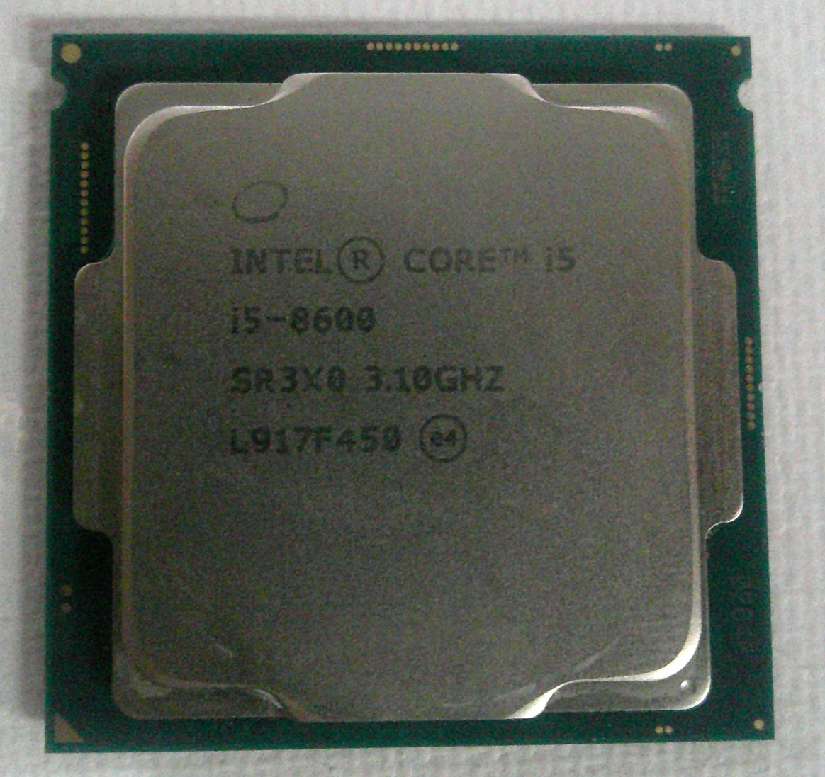 Intel Core i5-8600 3.10GHz CPU Processor SR3X3