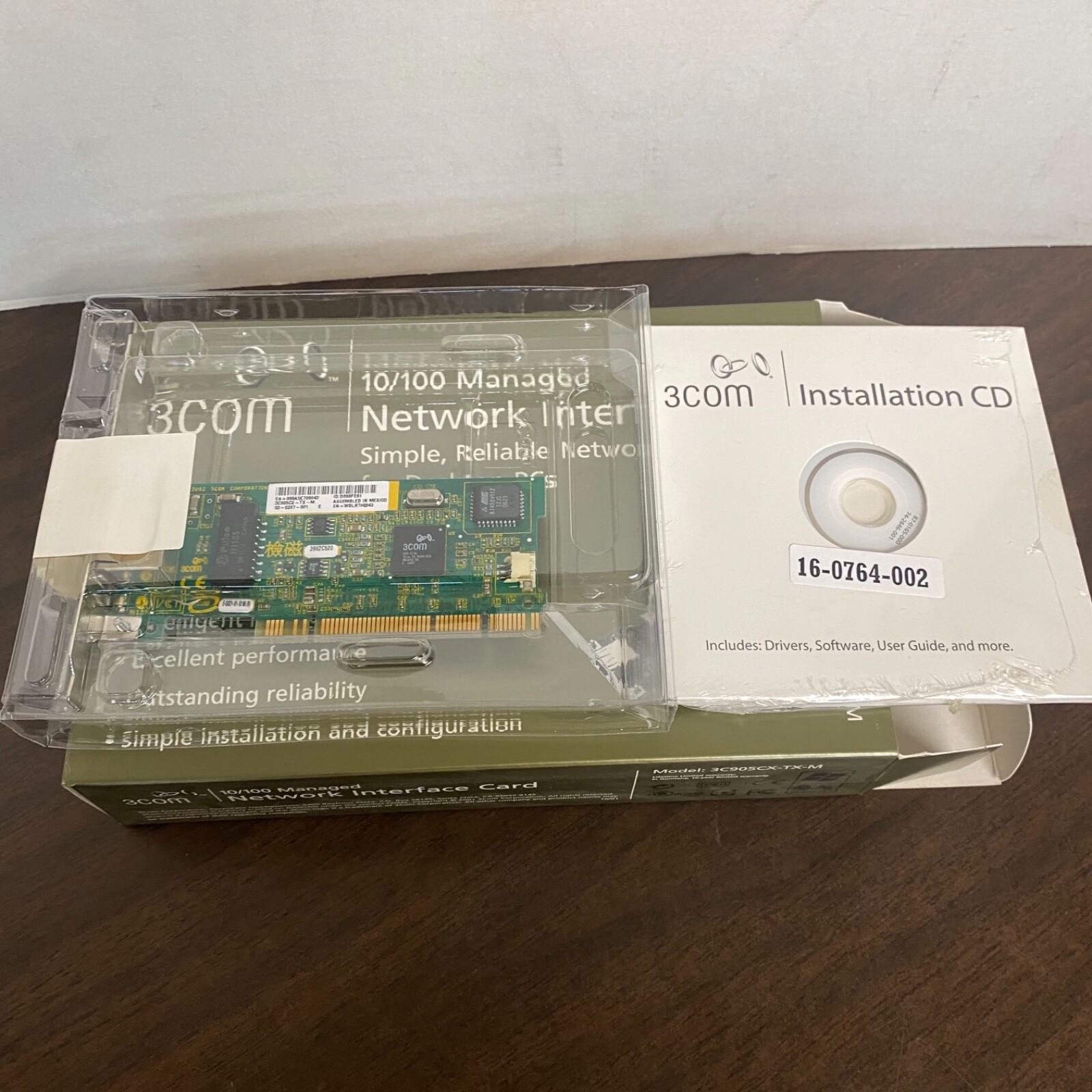 NEW 3Com 3C905CX-TX-M 10/100 MBPS Managed Network Interface Card