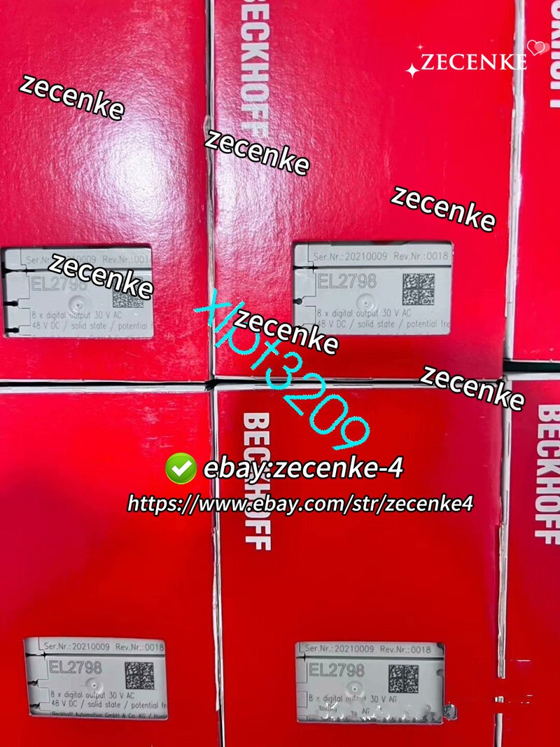 EL2798 BECKHOFF PLC Module EL 2798 Brand New In Box FedEx or DHL
