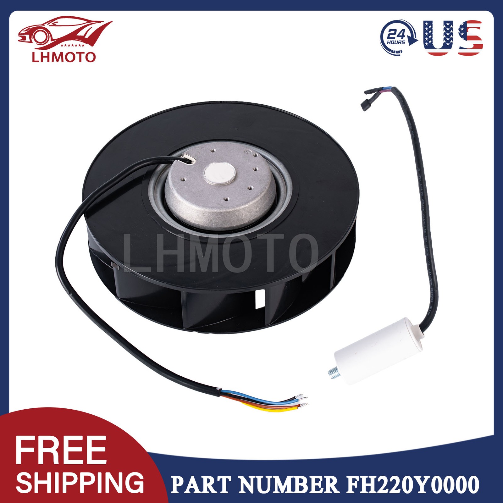FH220Y0000 230VAC Centrifugal Fan 0.39/0.53A 90/120W 50/60Hz