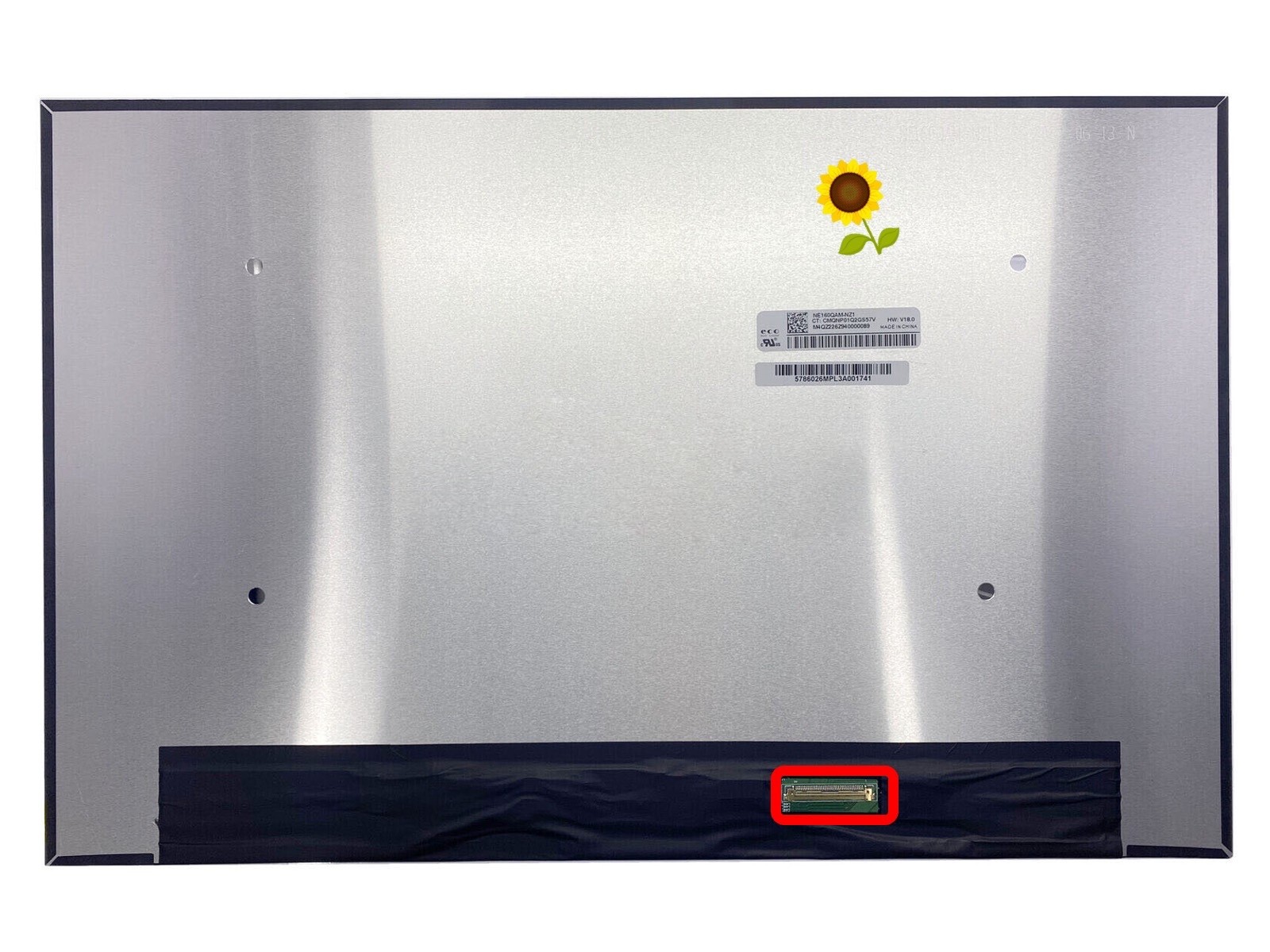 16″ B160ZAN01.R 3840×2400 120Hz 40 Pins LCD Non-Touch Screen Display Panel