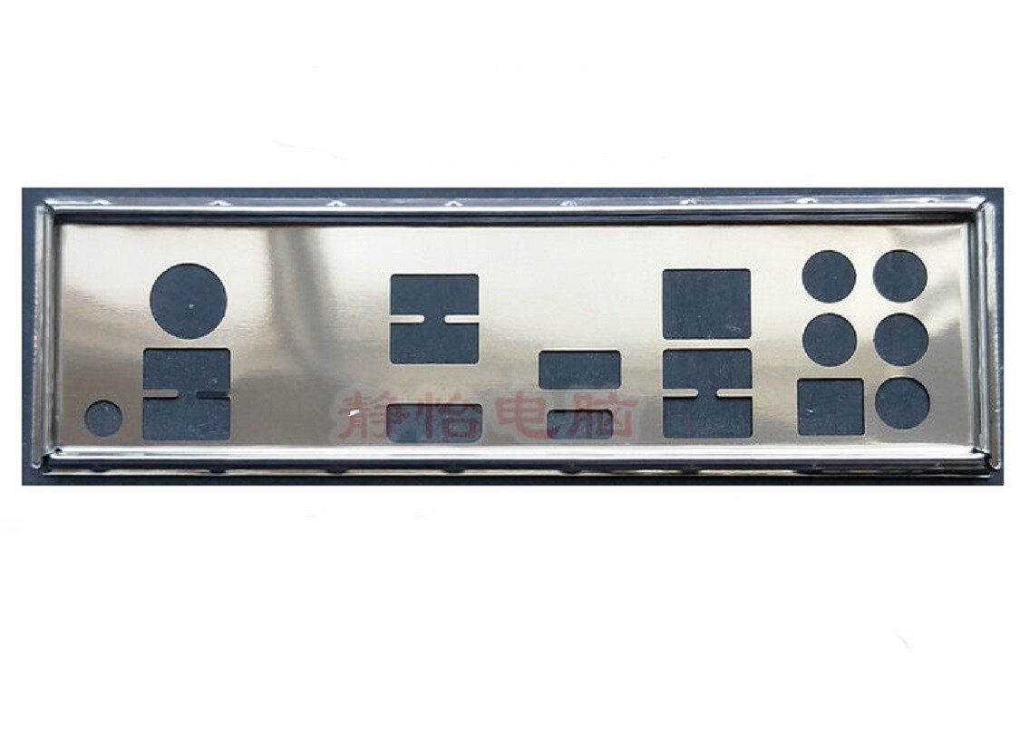 OEM I/O Shield For MPG X570 GAMING PLUS Rear Baffle Motherboard Backplate IO #P