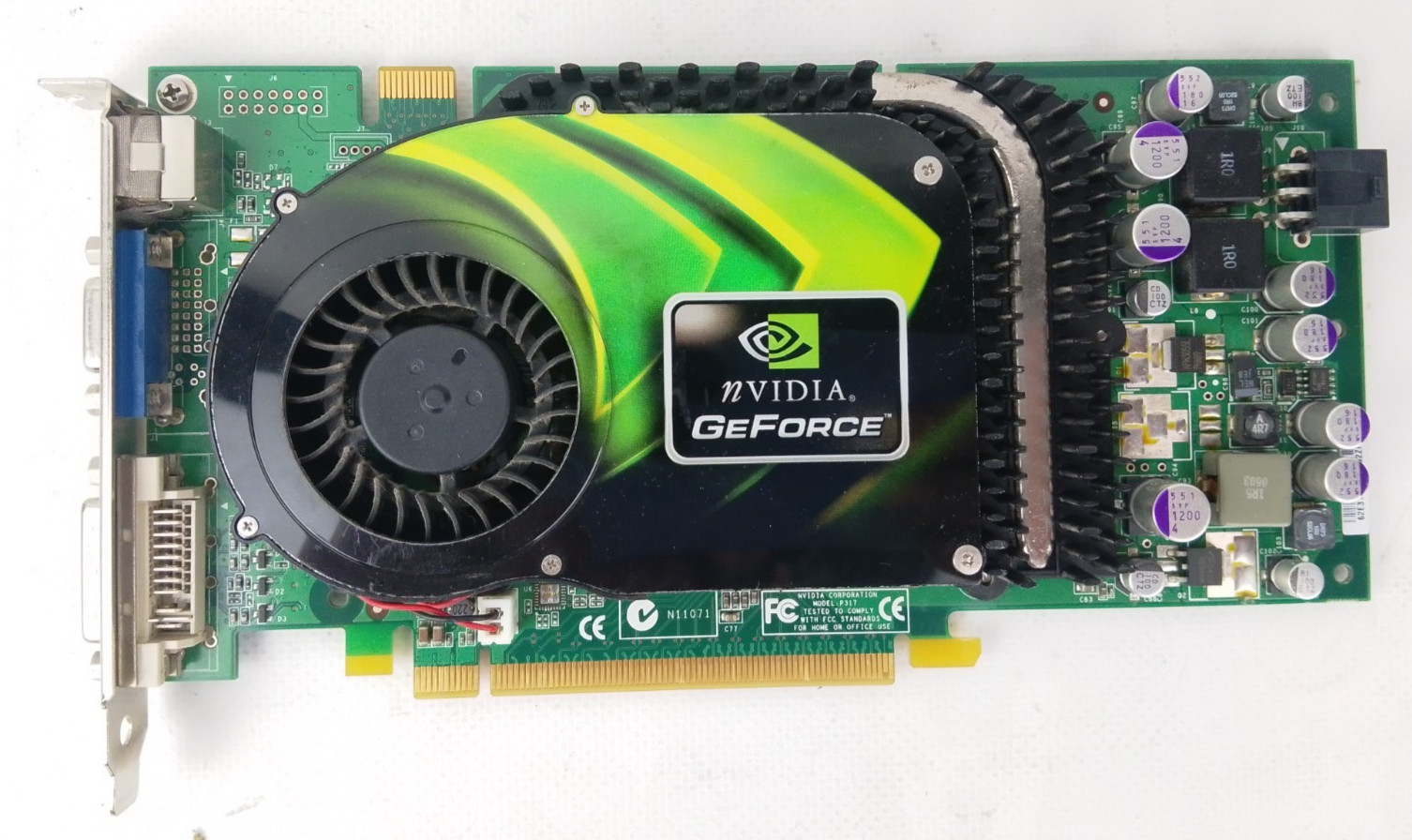 Nvidia Geforce 6800 GS 256MB Point of View DDR3 PCI Express Internal Video Card