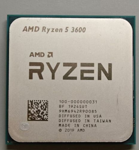 AMD Ryzen 5 3600 Desktop Processor AM4 Good Condition 6 cores 100-000000031