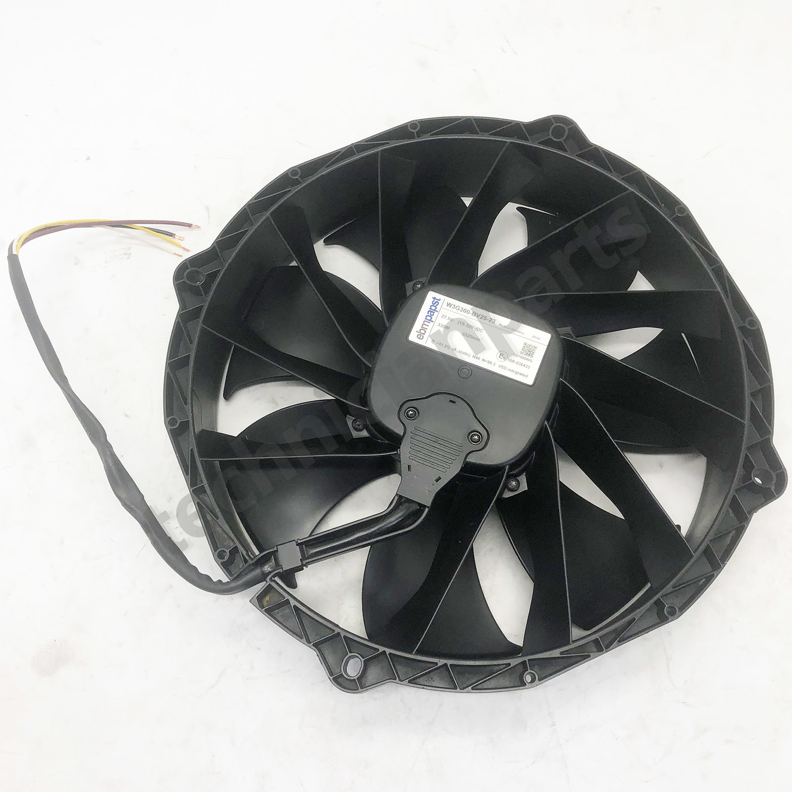 Axial Fan W3G300-BV25-23 26VDC 380W for Ebmpapst Bus Water Tank Condenser Fan