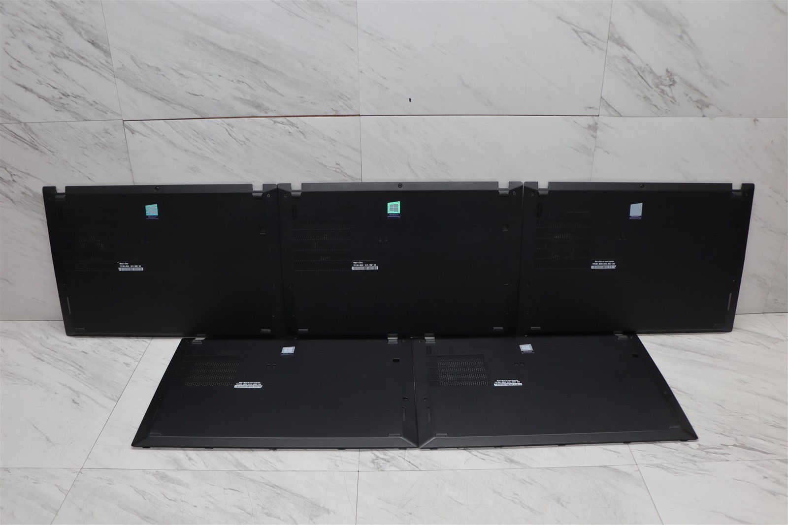 5 LOT – Lenovo ThinkPad T490s Bottom Back Cover Case SCB0W22317 AM1BR000120