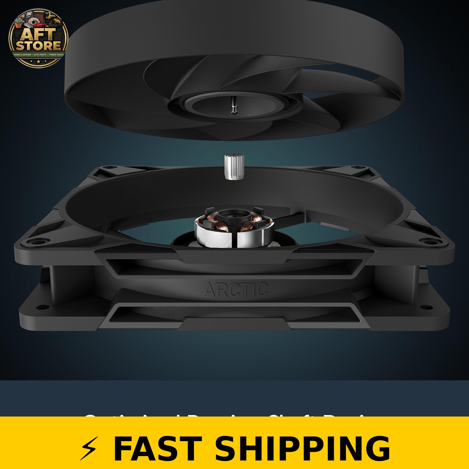 ARCTIC P14 Pro PST, 5 Pack – 140mm PWM Fan – Black