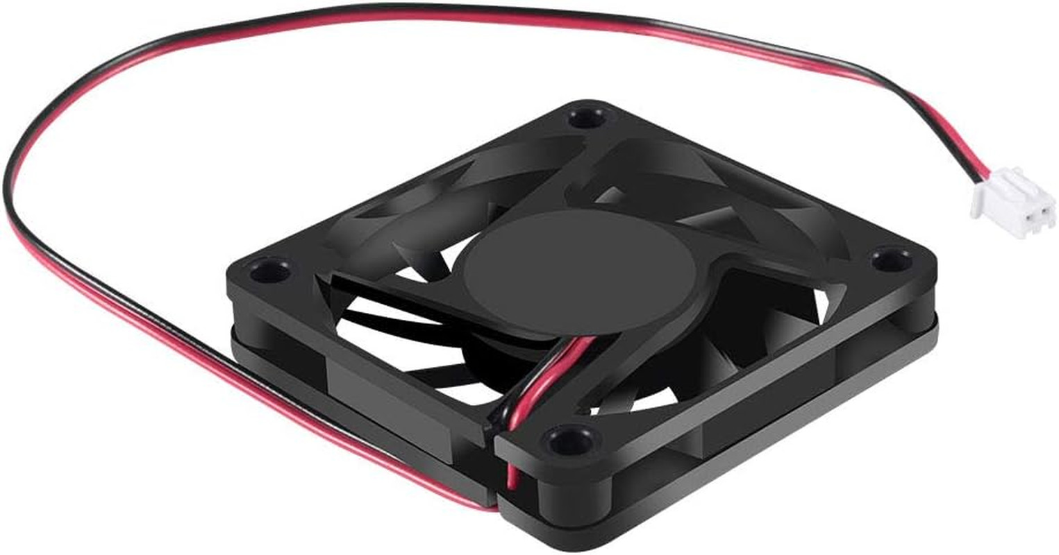 Dorhea Fan 60X60X10 Mm DC 12V 6010 Brushless Cooling Fan, Replacement Ball Beari
