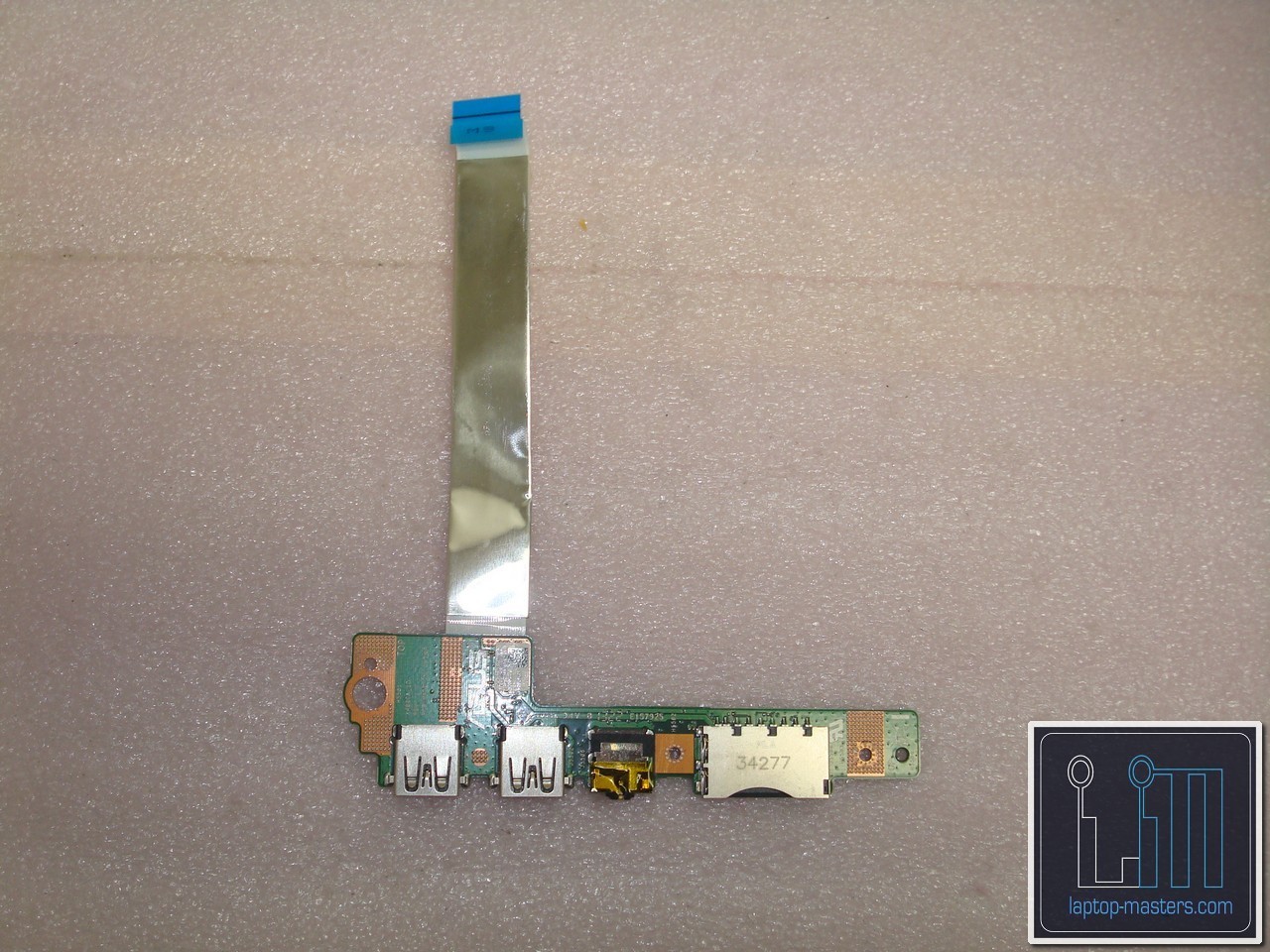 ASUS X502C Card Reader Audio IO USB Port w/ Cable Connector 69N0P1B10B02-01