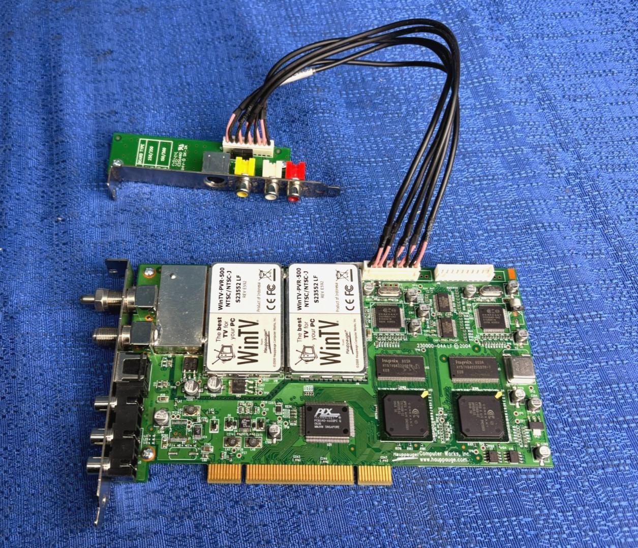 Hauppauge WinTV NTSC/NTSC-J PCI TV Dual Tuner Card S23552 Windows Media Center