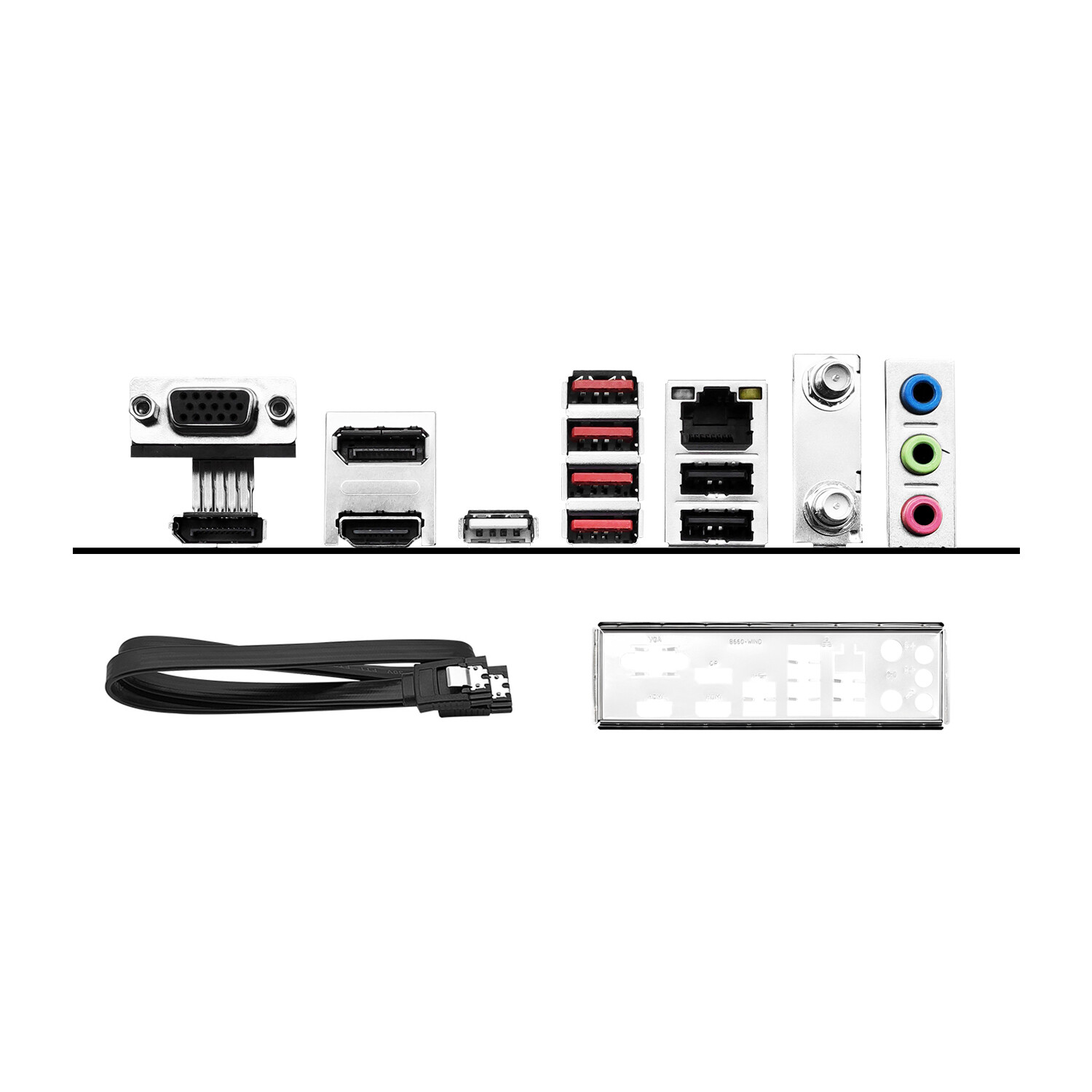LGA 1700 B660 WiFi Motherboard HDMI USB 2.0 USB 3.1 Support DDR4 RAM With Buzzer