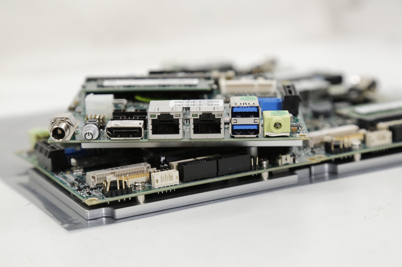 Lot of 3 Portwell NANO-6060-E3845 Mini-ITX Industrial Motherboards – BIOS LOCKED