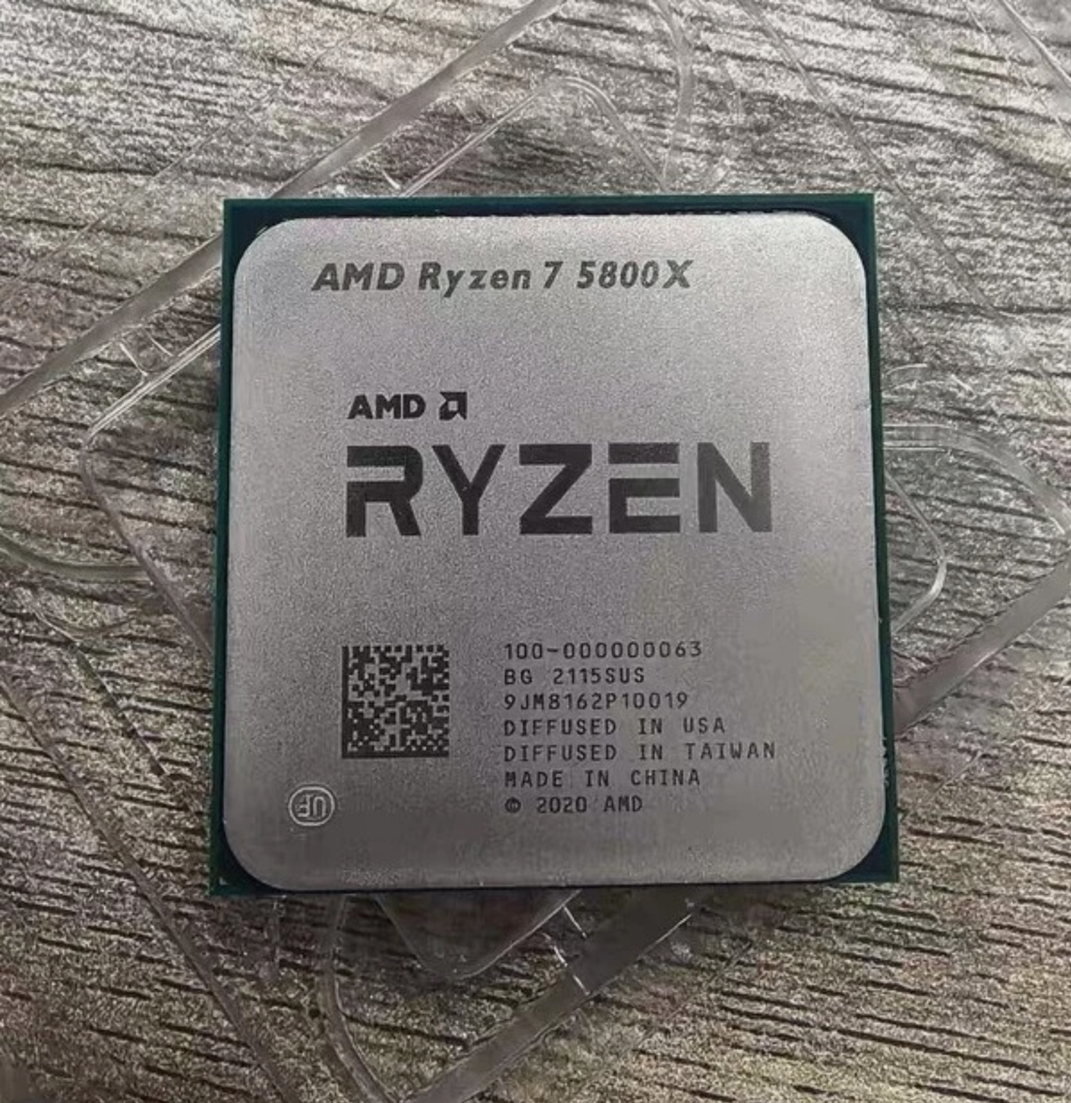 AMD Ryzen 7 5800X R7-5800X 3.8-4.7GHz 8Core 16Thr Socket AM4 105W CPU Processor