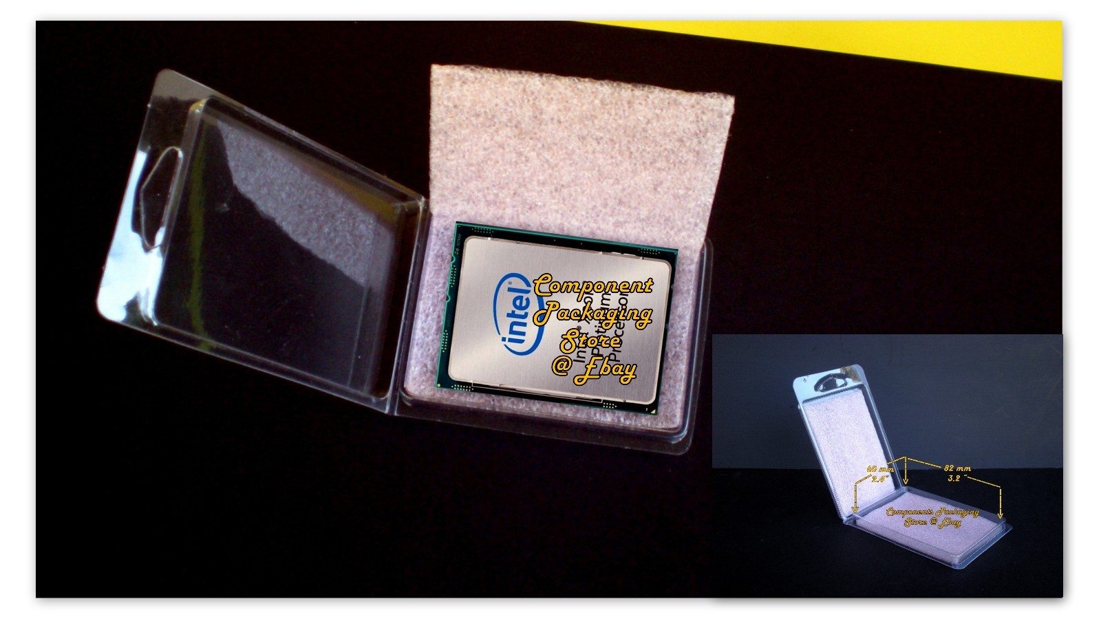 Gold Xeon LGA3647 6000 Series CPU Clam Shell Case – Lot of 12 25 60- New