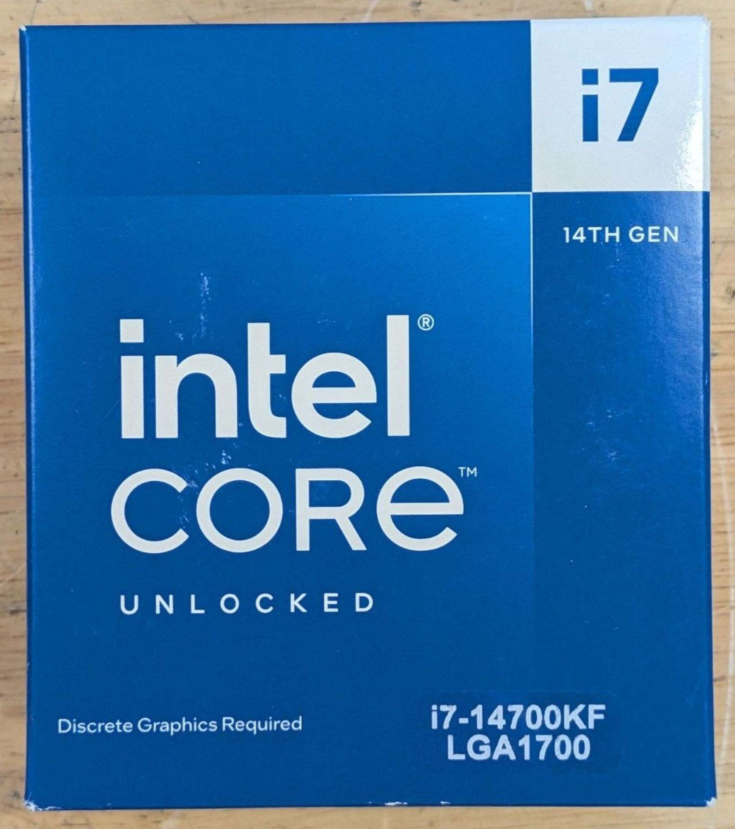 Intel Core i7-14700KF Gaming Desktop Processor 20 Cores – Unlocked – NEW