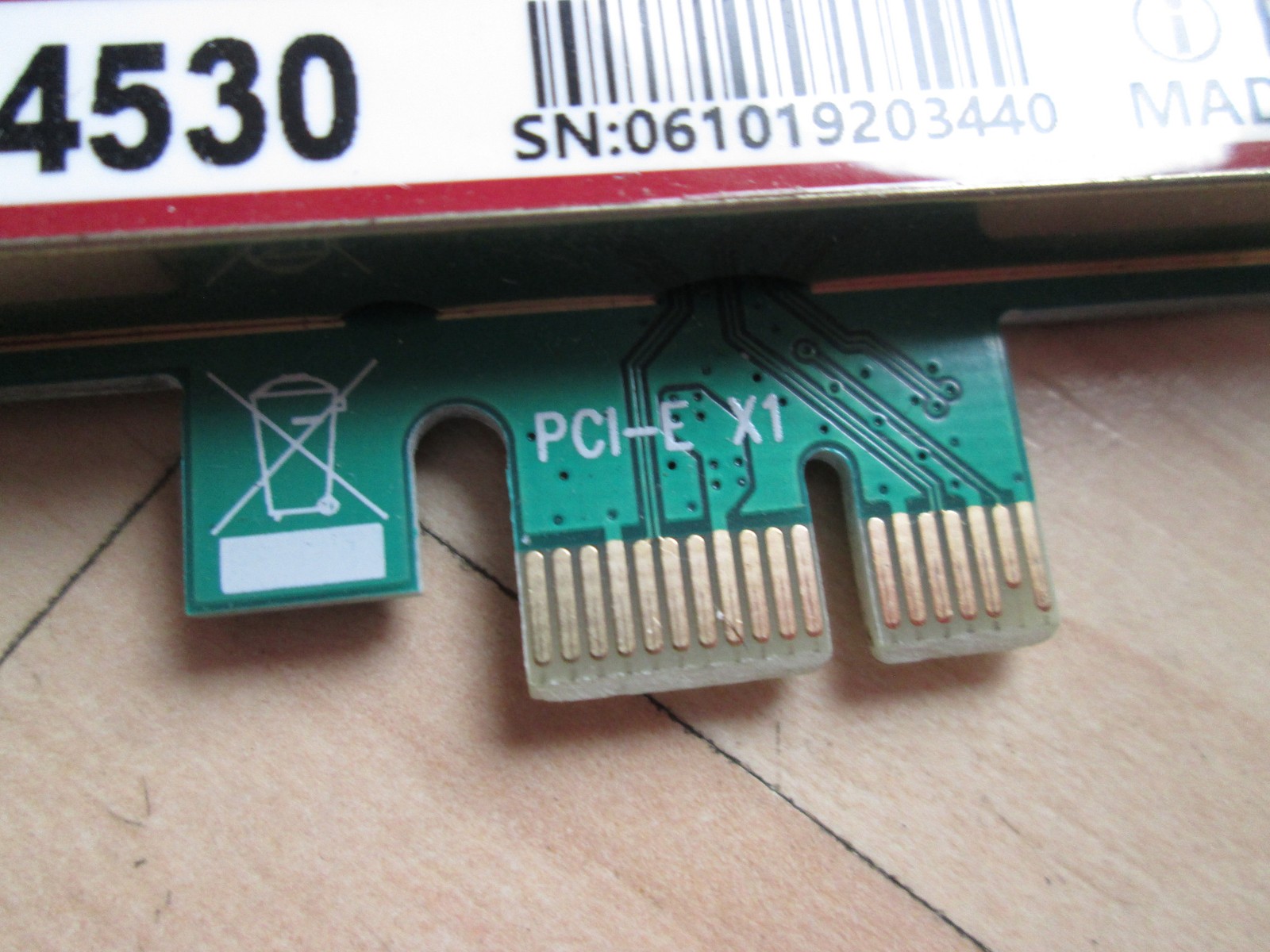 WIE4530 PCI-E PCIe X1 Wireless Card 2.4/5G WiFi Dual Band Adapter #C104AB