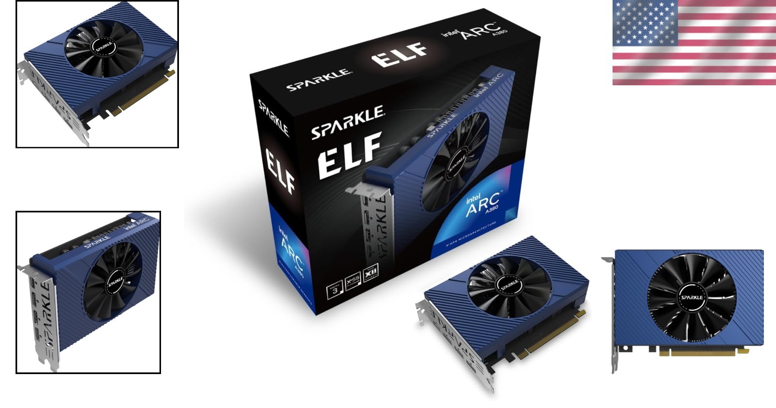 Intel Arc A380 ELF Graphics Card 6GB GDDR6