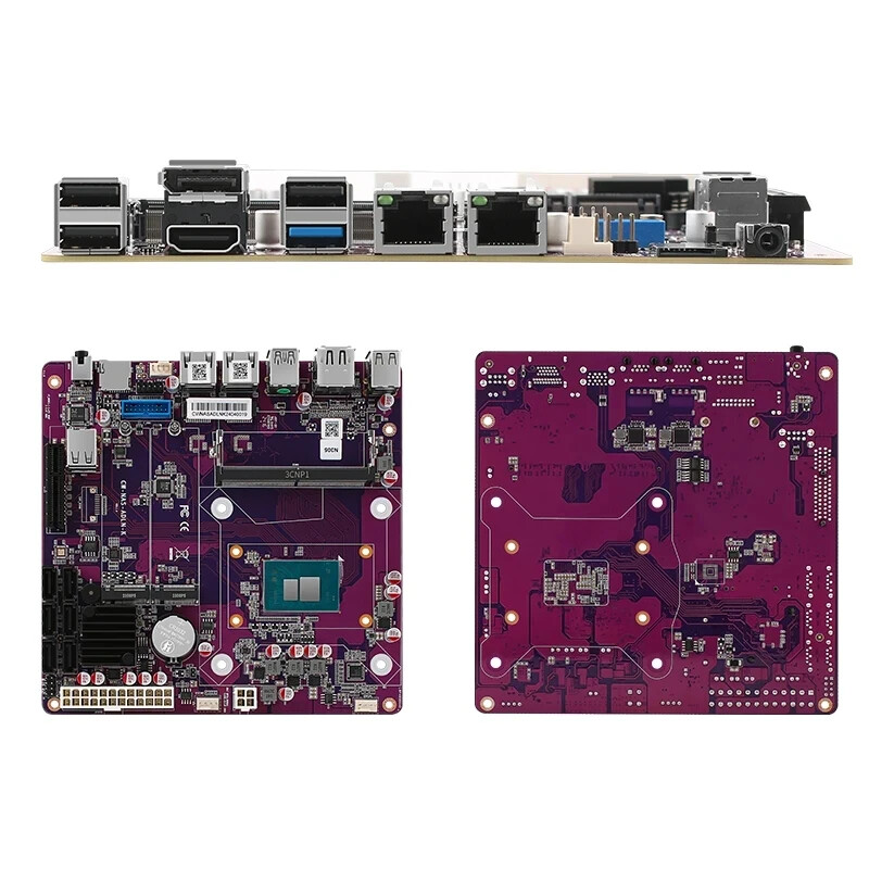 12th Gen i3-N305 N100 2*Intel i226-V 2.5G NAS Motherboard 6-Bay 6*SATA3.0