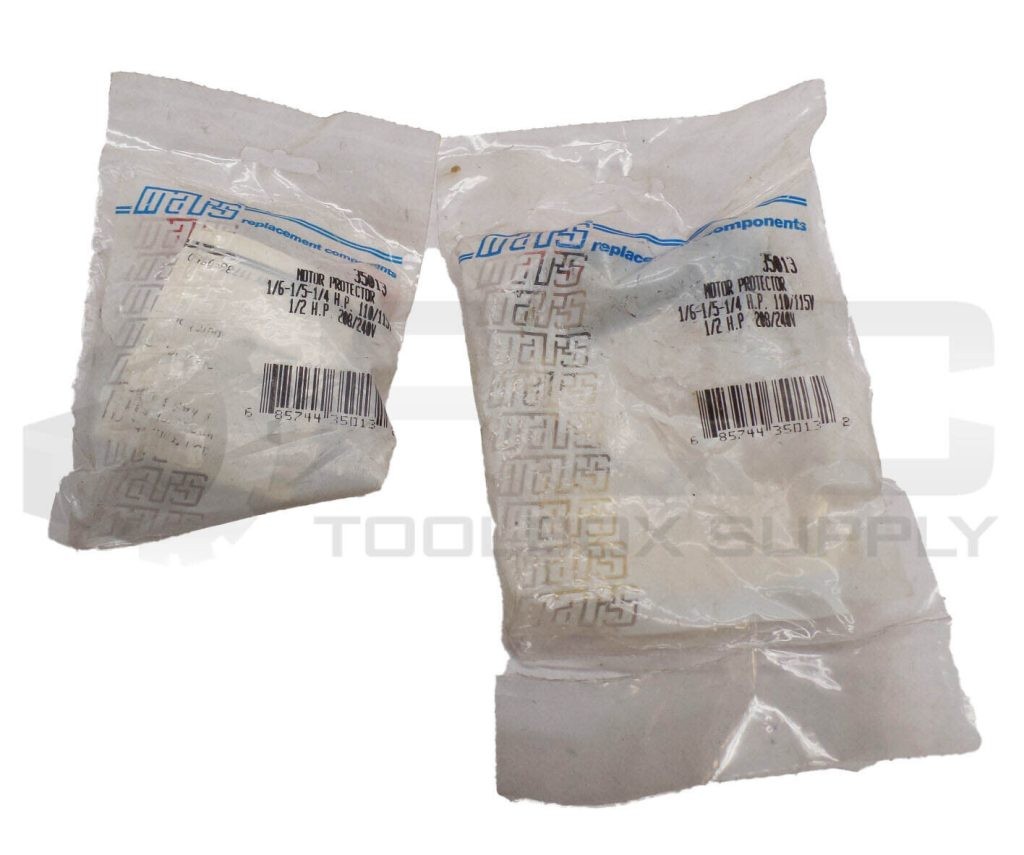 LOT OF 2 SEALED NEW MARS 35013 MOTOR PROTECTOR 1/6-1/5-1/4HP MRP34APN-522