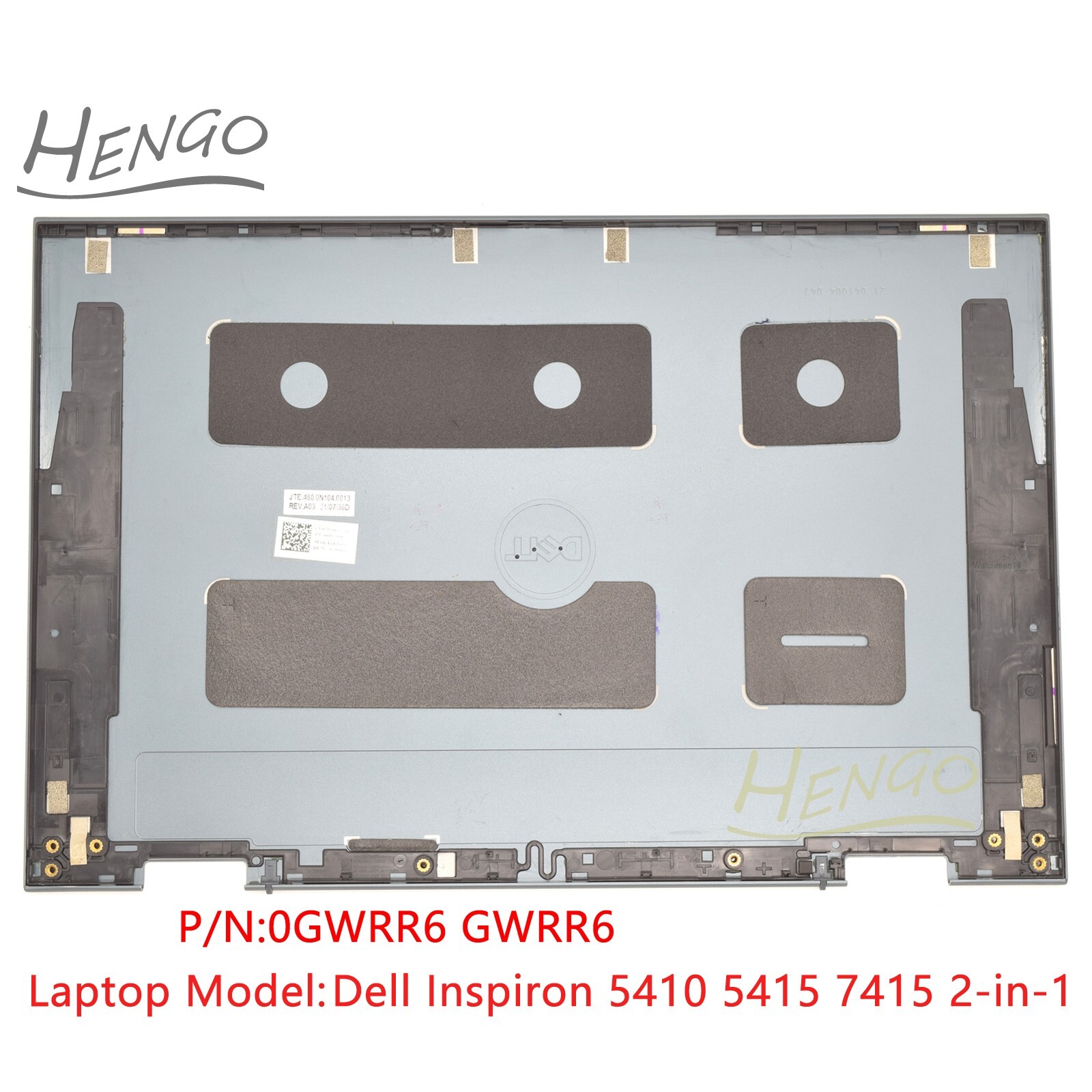 0GWRR6 New For Dell Inspiron 5410 5415 7415 2-in-1 Lcd Rear Lid Back Cover Blue