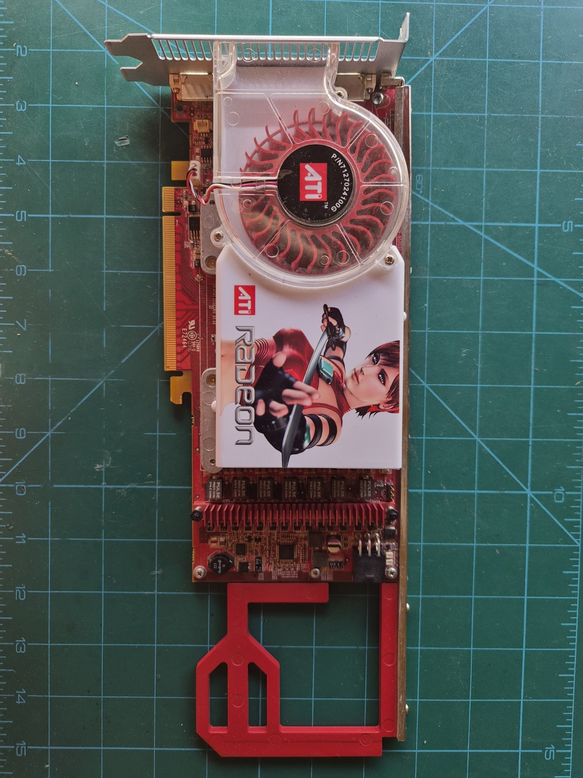 ATI Radeon X1900 XT PCIe 512MB GDDR3 ATI-102-A520(B) Dual DVI Graphics Card USED