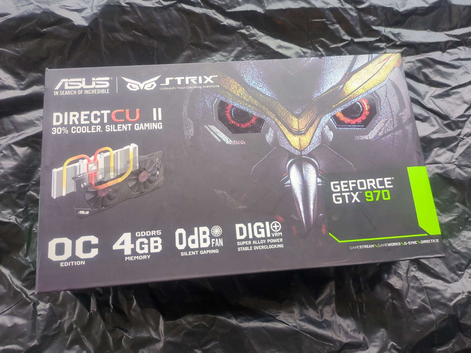 ASUS NVIDIA GeForce GTX 970 4GB GDDR5 Video Card (STRIXGTX970DC2OC4GD5)