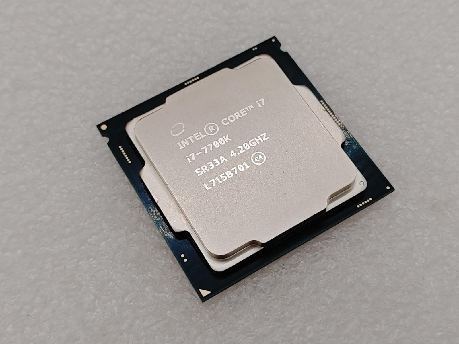 Intel Core i7-7700K SR33A 4.20GHz 8M Quad-Core LGA1151 CPU Desktop Processor