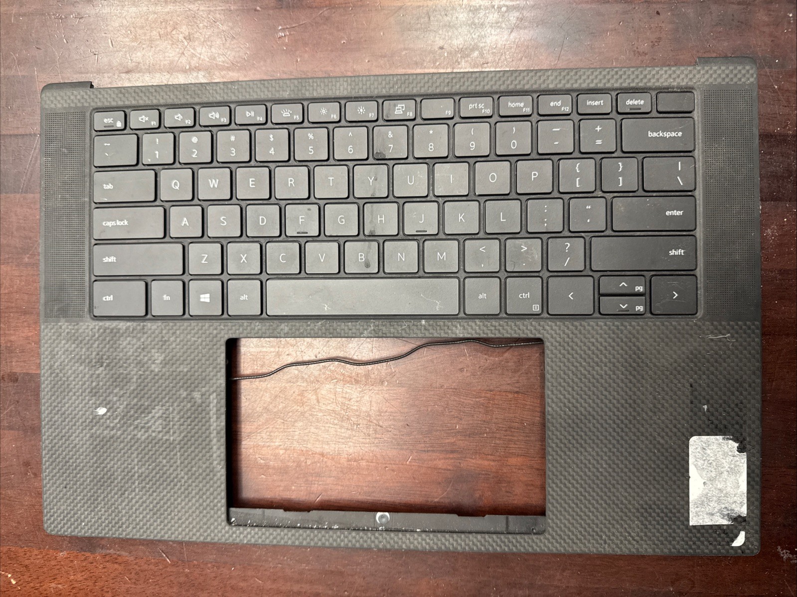 Genuine Dell XPS 9500 Laptop Palmrest US/EN Keyboard Assem HUD56 DKFWH Grade C