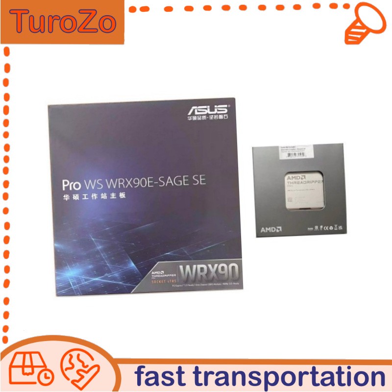 WRX90E-SAGE ASUS Pro WS SE+ AMD Ryzen Threadripper PRO 7995WX 96cores