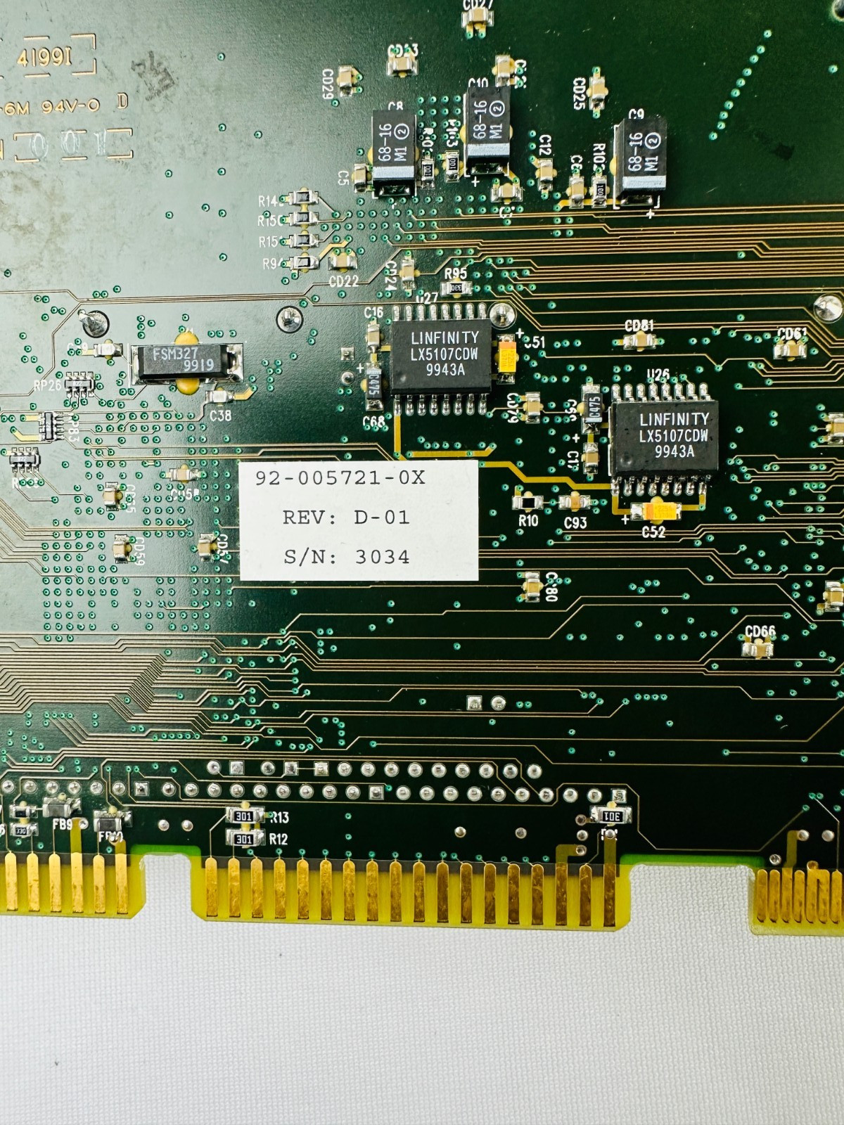 Trenton 92-005721-0X CBI/400 CPU Board