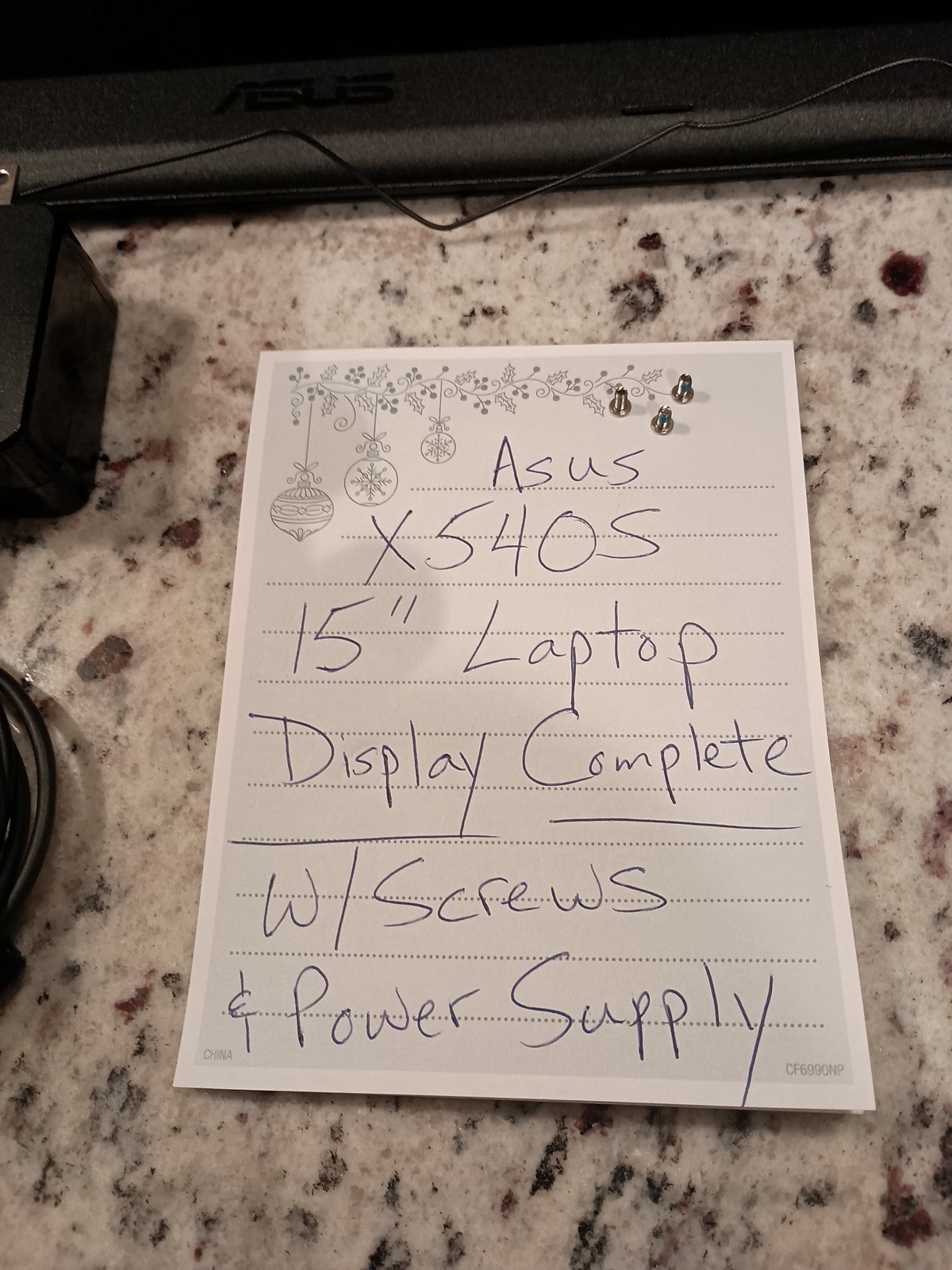 ASUS OEM X540L X540LA X540SH X540SA X540S 15.6″ Laptop Display Screen & Lid