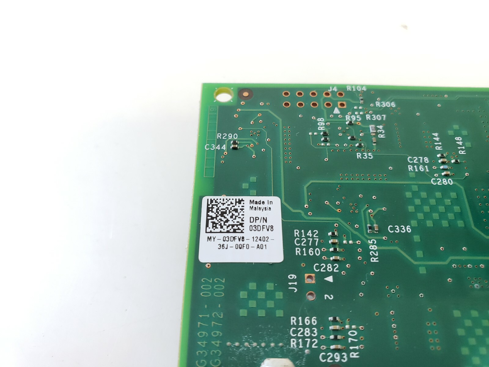 Dell Intel X540 Dual-port 10GBit NIC PCi-e 0K7H46 K7H46
