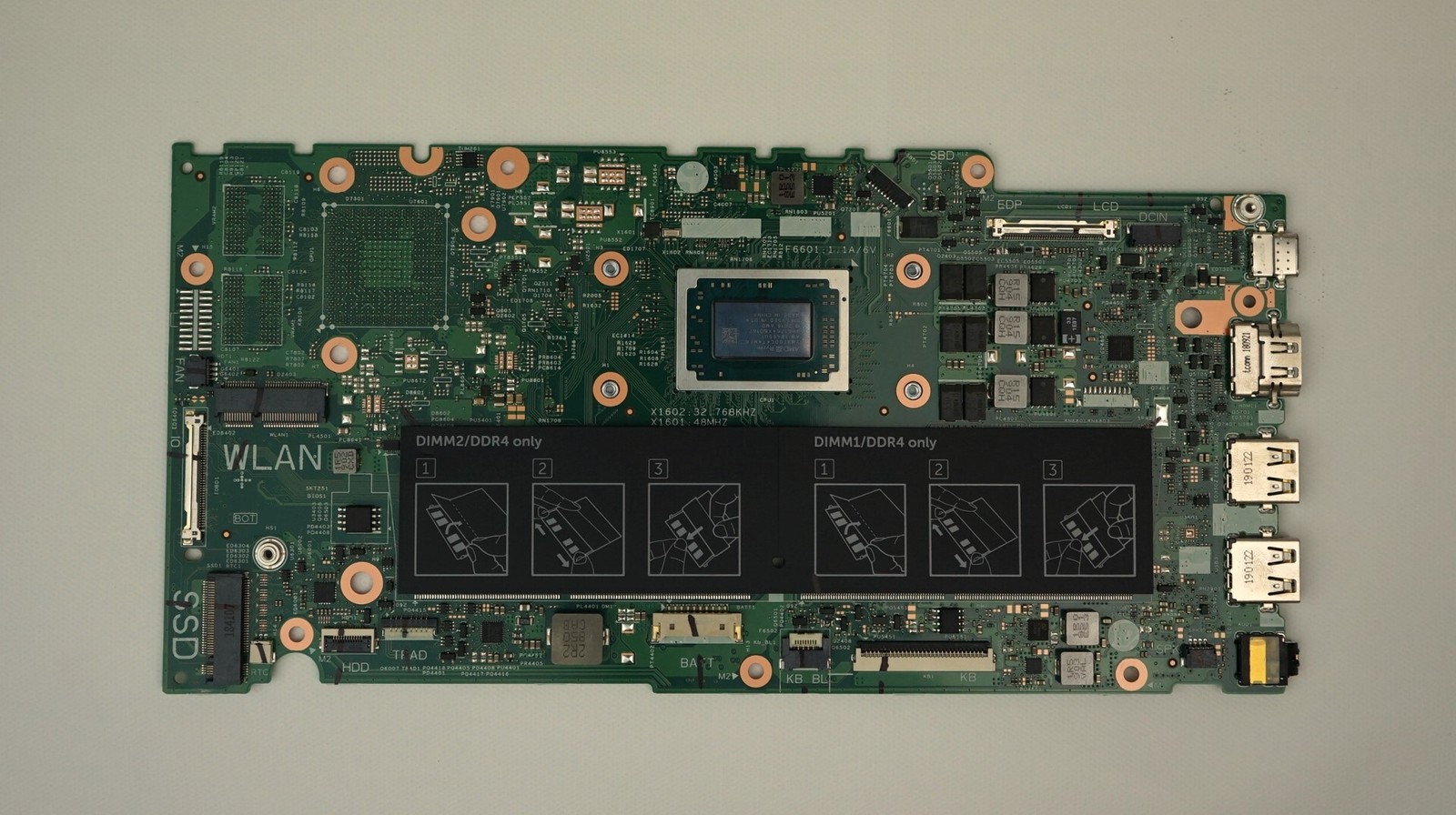 Motherboard Dell 984NW Laptop Motherboard for Inspiron 14 5485 – AMD Ryzen 7