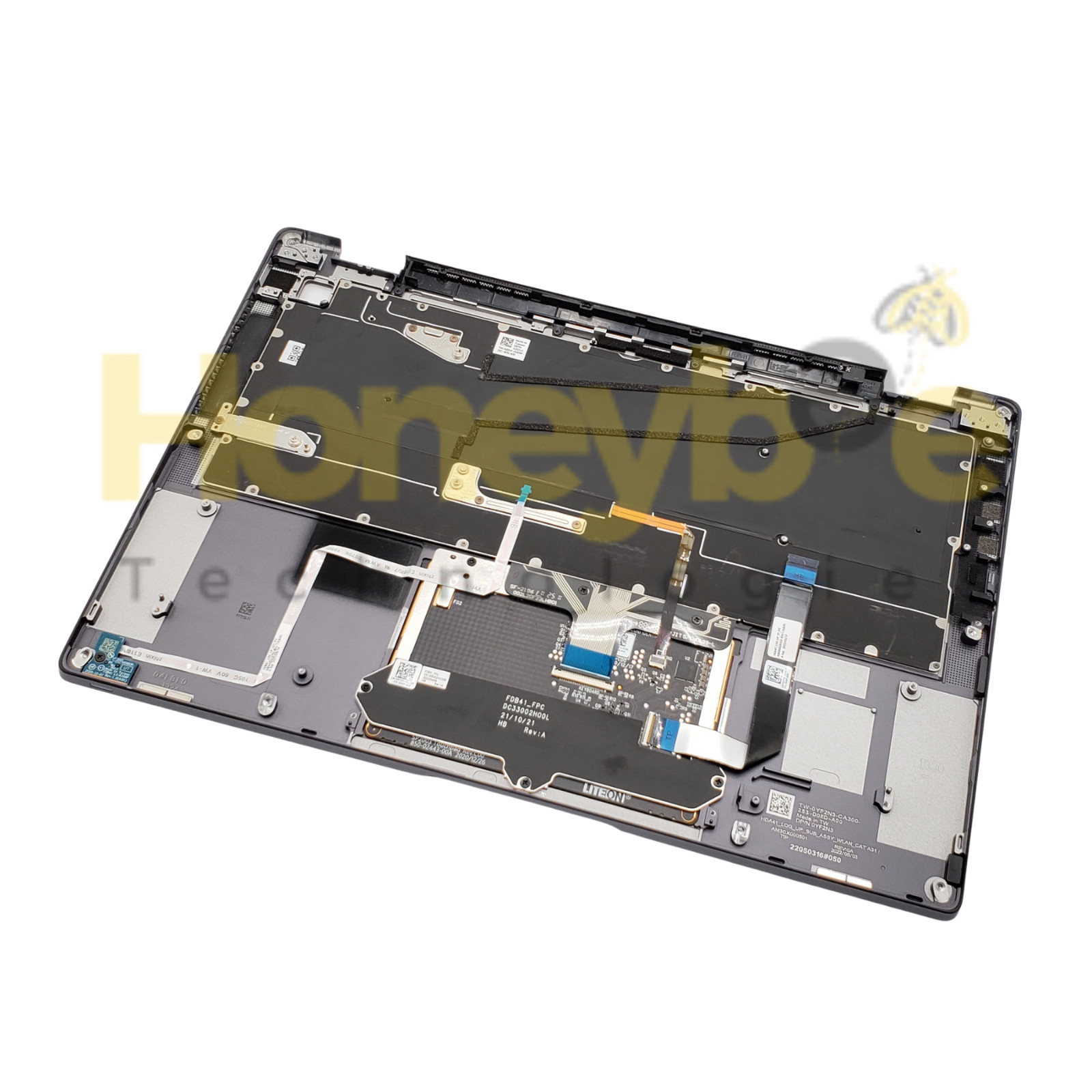 GENUINE DELL LATITUDE 9430 LAPTOP PALMREST W/TOUCHPAD W/KEYBOARD YF2N3 0YF2N3