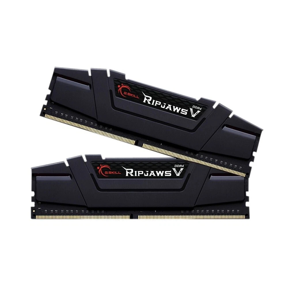 G.SKILL Ripjaws V Series 16GB 2x8GB DDR4-3200 Desktop Memory F4-3200C16D-16GVKB