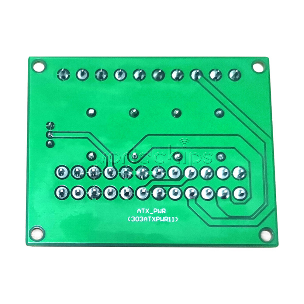 24/20 Pin ATX Desktop PC Power Supply Breakout Board Adapter Extension Module