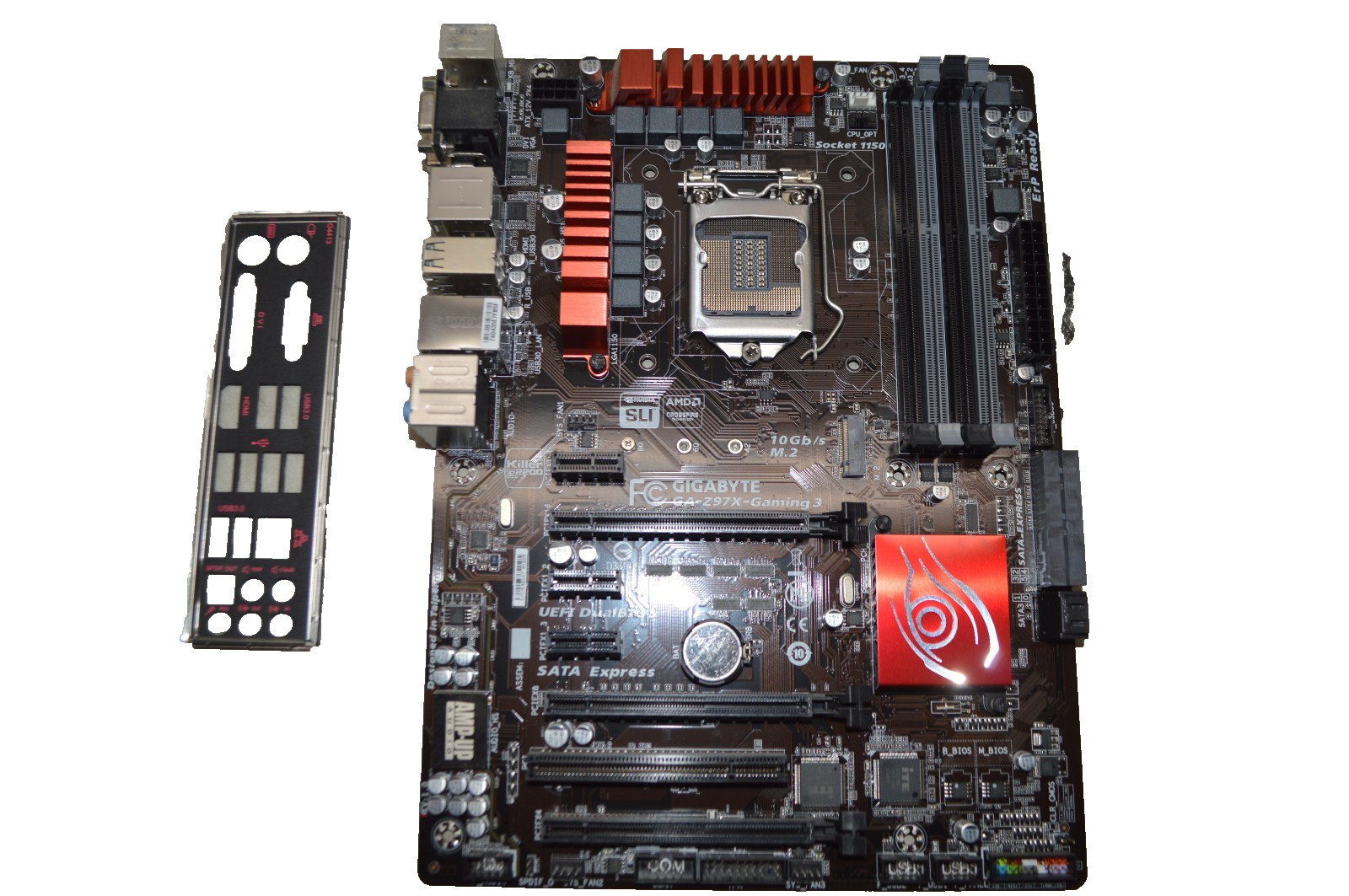 Gigabyte GA-Z97X-GAMING 3 Intel Socket LGA1150 DDR3 ATX Motherboard w/IO Shield