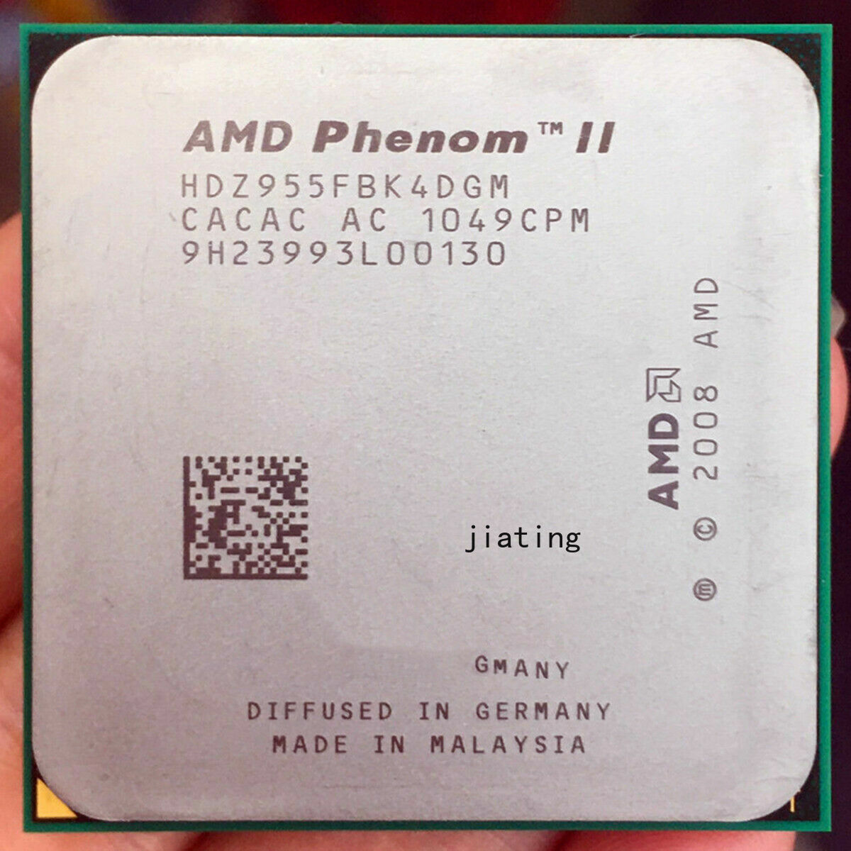 AMD Phenom II X4 955 3.2 GHz Quad-Core Black Edition Processor AM3 AM2+ 125W CPU