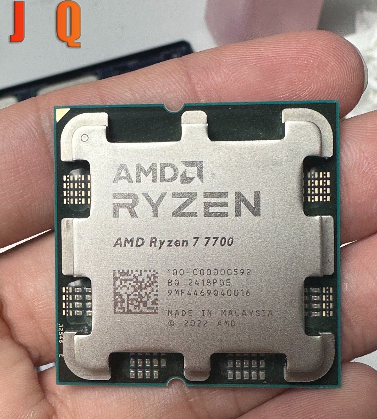 AMD Ryzen 7 7700 AM5 CPU Processor 3.8 GHz 8-Core 16-Thread 32MB 65W R7 7700