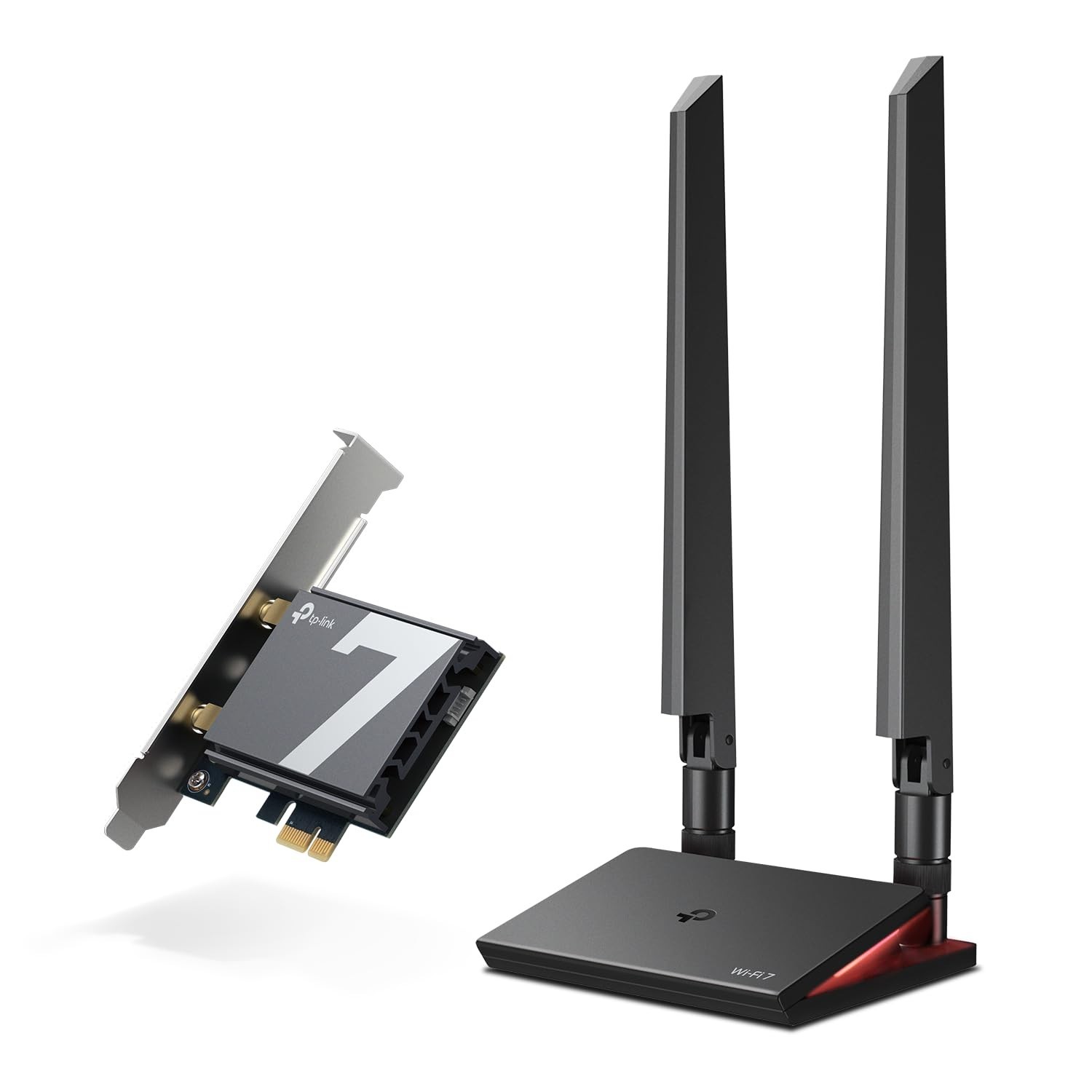 TP-Link WiFi 7 BE9300 PCIe WiFi Card for Desktop PC (Archer TBE550E)