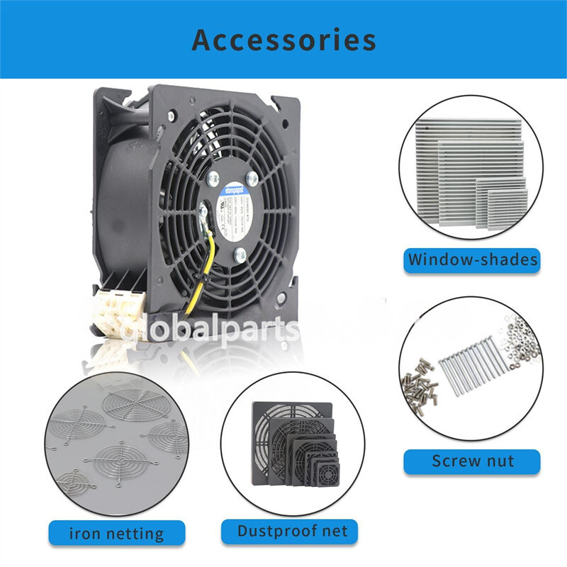 DV4650-470 Fan 230V 18/19W 120/110mA 2650/3100RPM Compact Cooling Fan