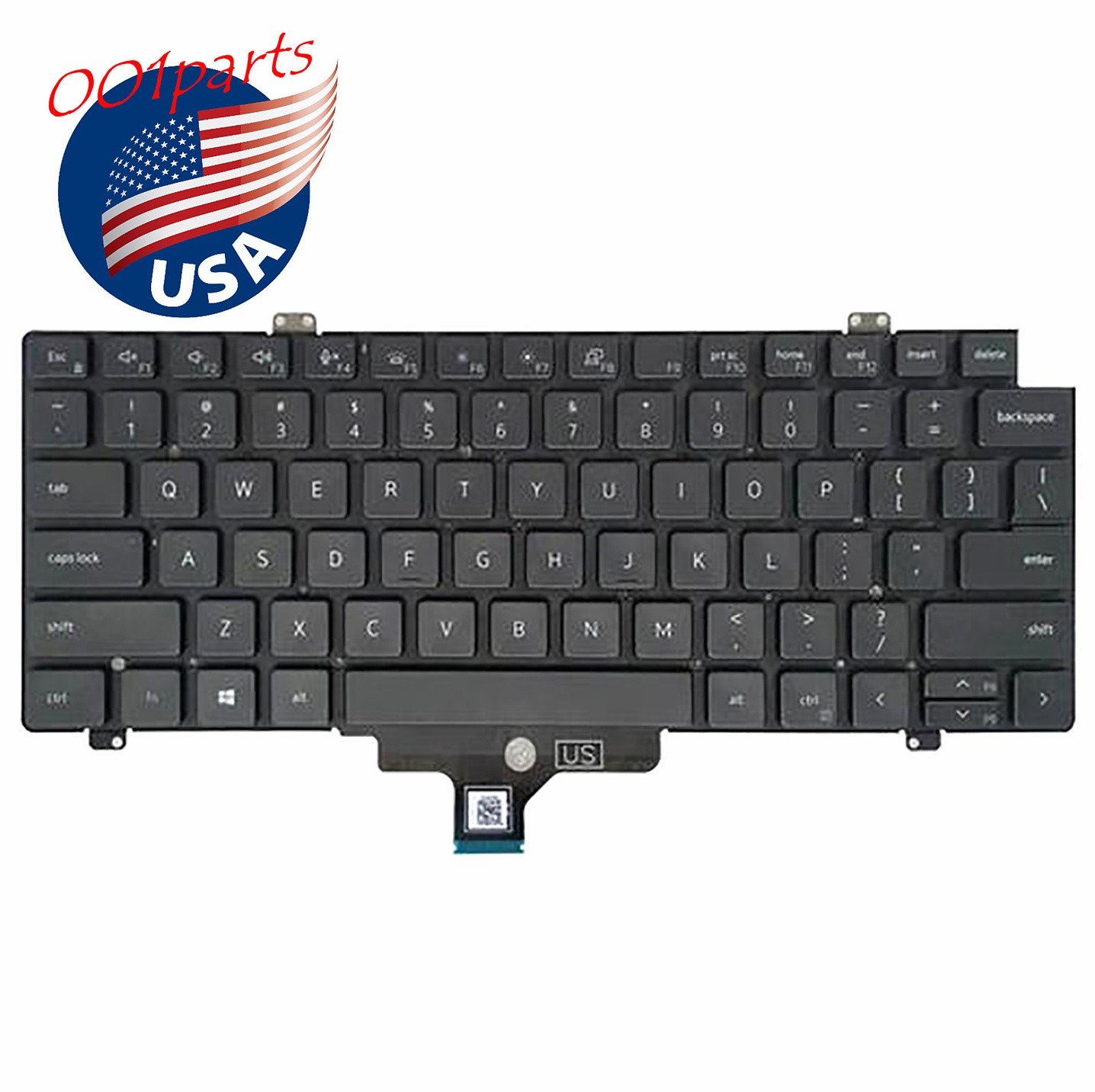 For Dell Latitude 5420 US Keyboard Backlit 7420 7520 Not for E5420 0CW3R5 USK