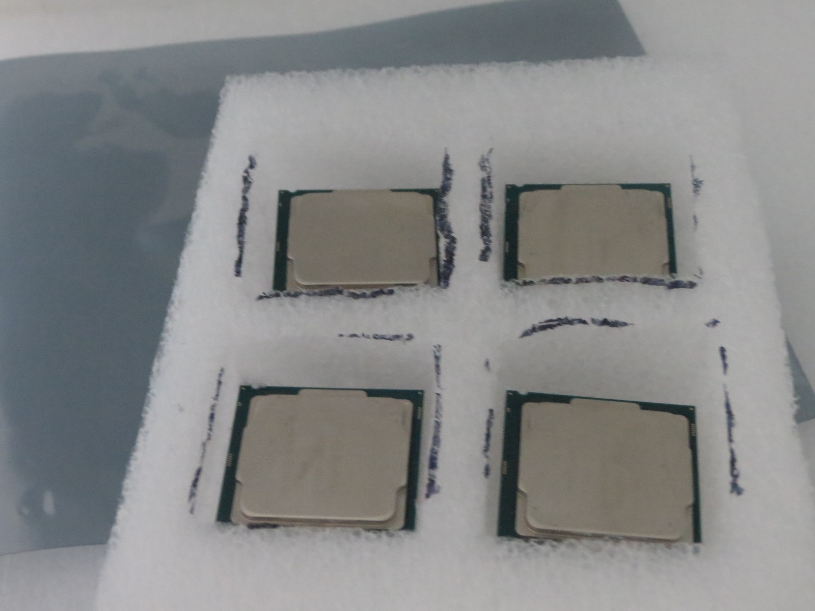 Lot of 4 Intel SR3N5 i3-8100 3.6GHz 6MB Cache Quad Core Processor’s Clean,Tested
