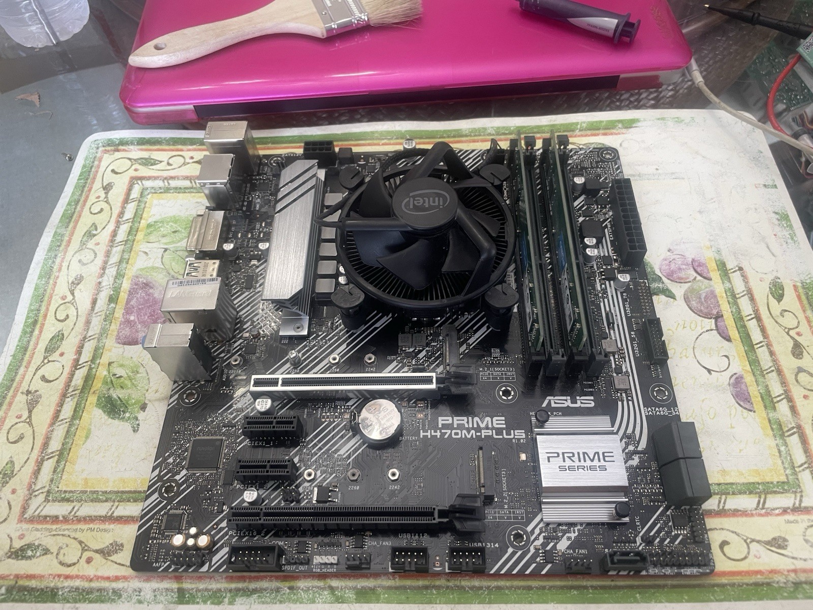Asus Prime H470M-PLUS With I5 10600K, 16gb RAM, Tested And Working