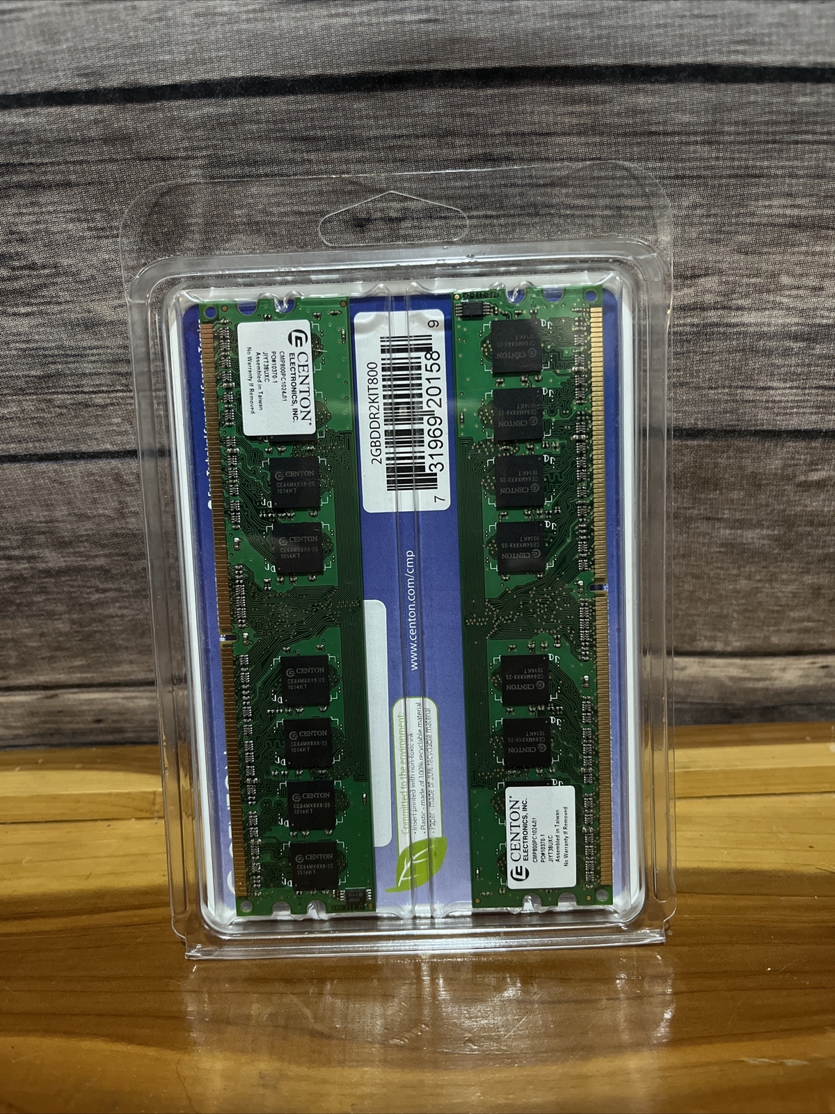Centon 2GB Desktop Memory Upgrade DDR2-800/667/533 DIMM 240-Pin Brand New