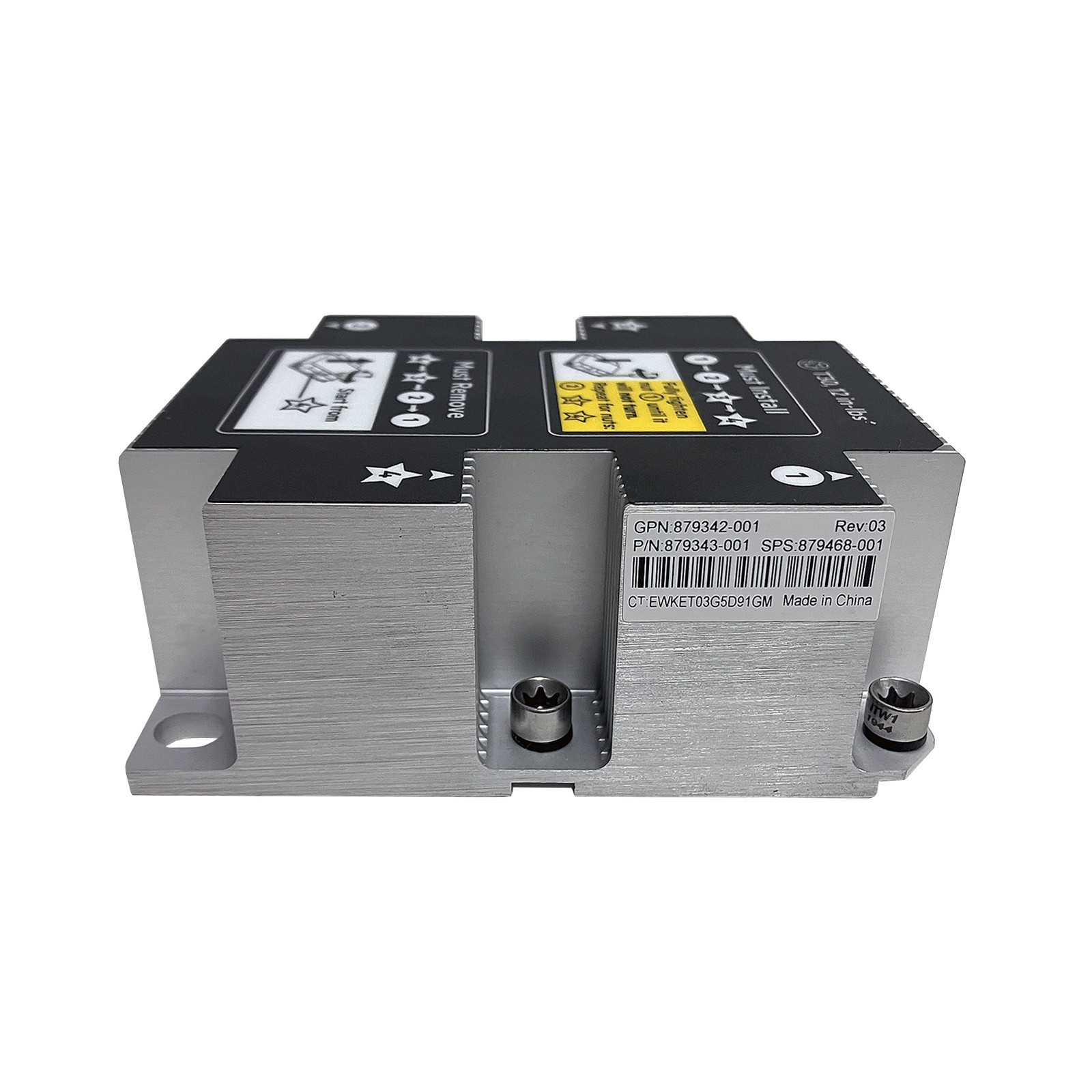 HPe 879468-001 Heatsink ML350 Gen10 Standard 879343-001